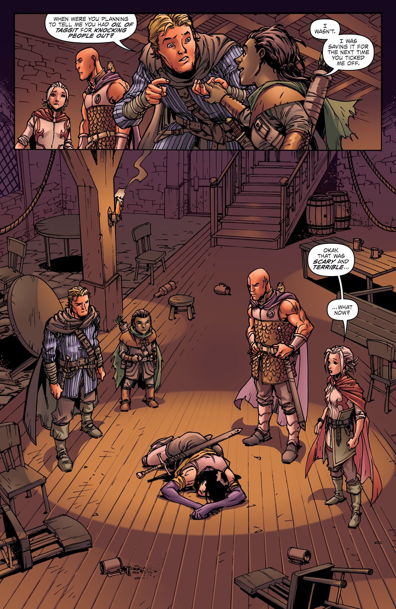 Read online Dungeons & Dragons: Evil At Baldur's Gate comic -  Issue #4 - 12