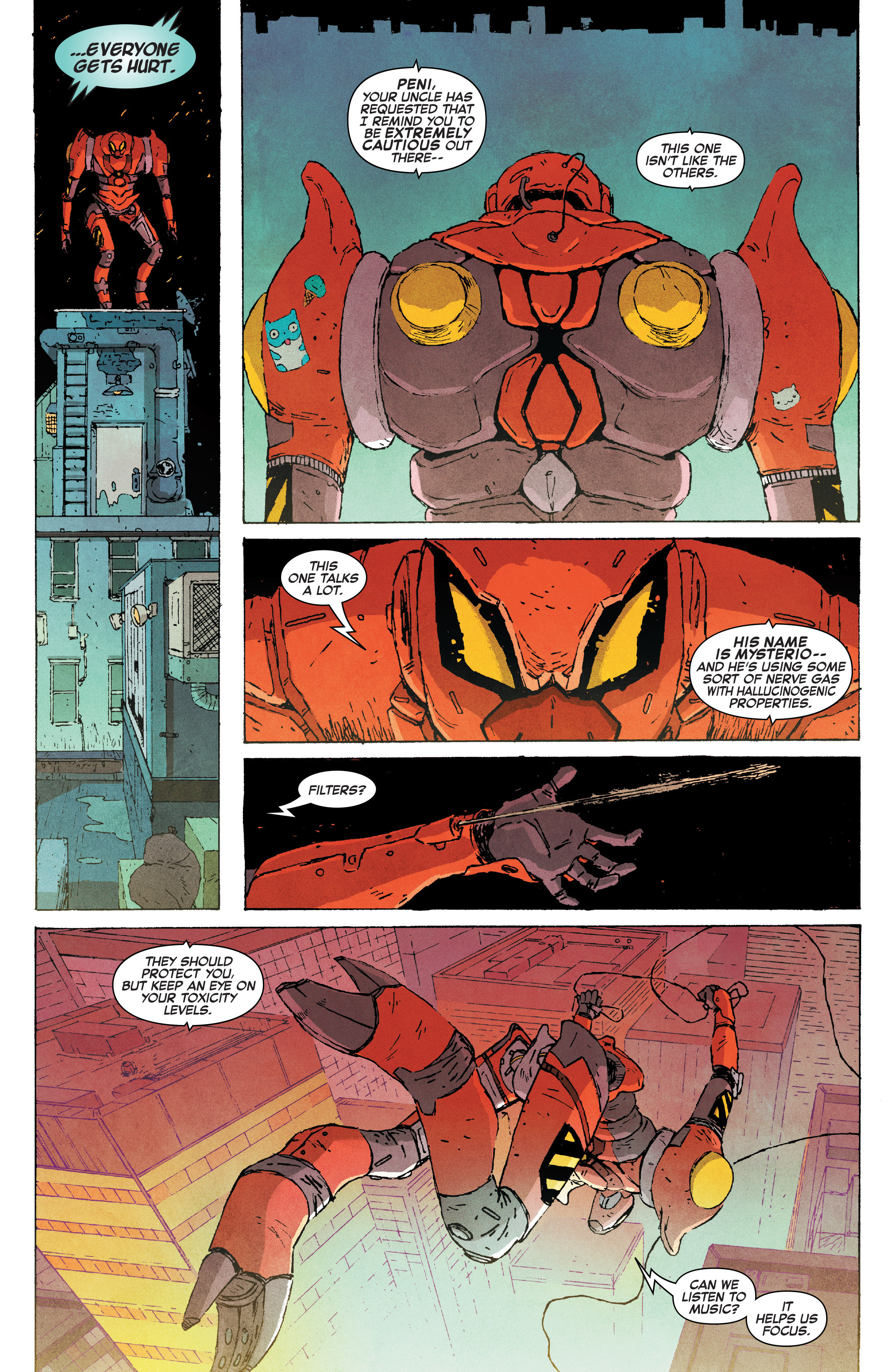 Read online Edge of Spider-Verse comic -  Issue #5 - 7