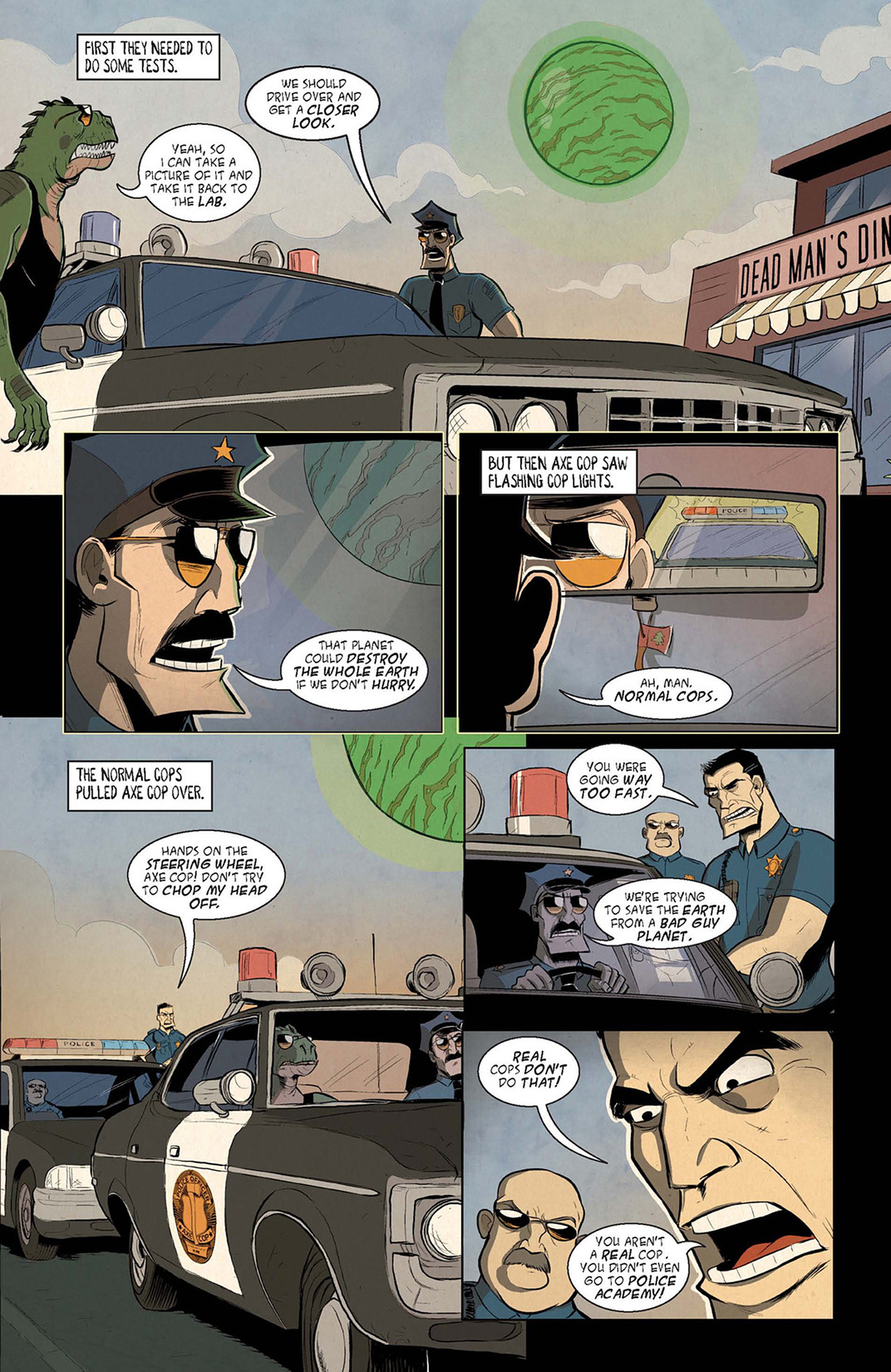 Read online Axe Cop comic -  Issue # TPB 2 - 11