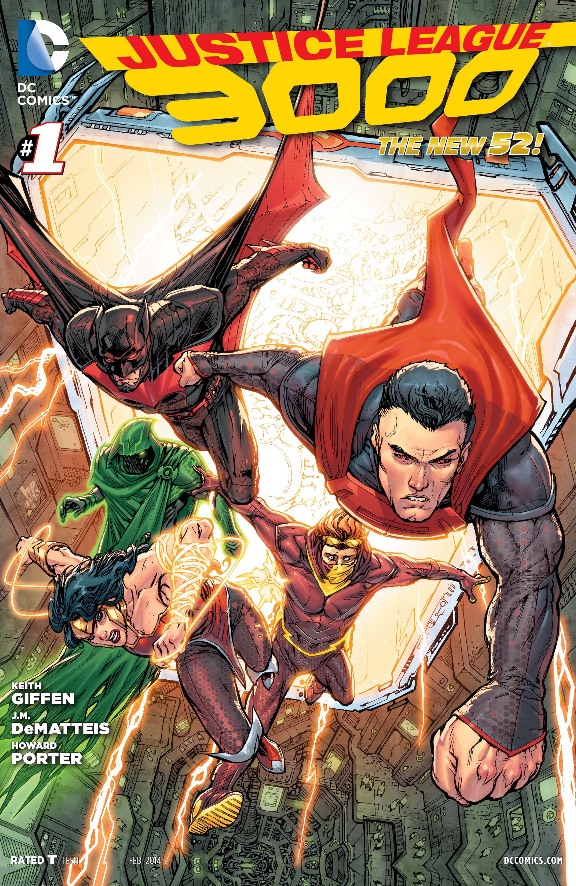 Read online Justice League 3000 comic -  Issue #1 - 1