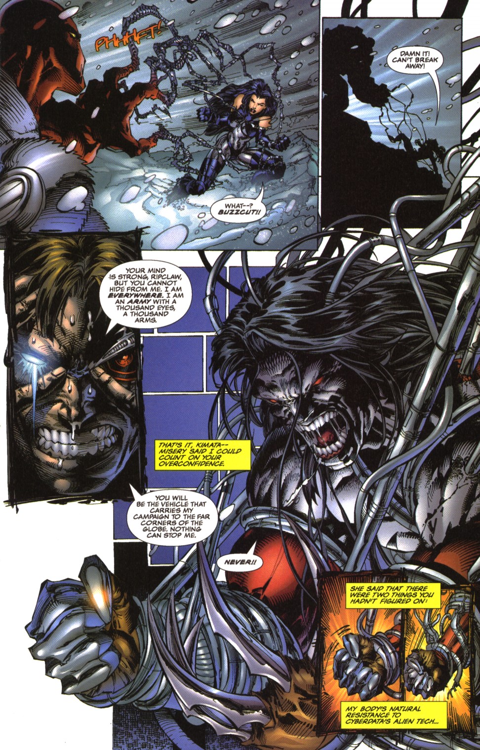 Read online Cyberforce (1993) comic -  Issue #25 - 25