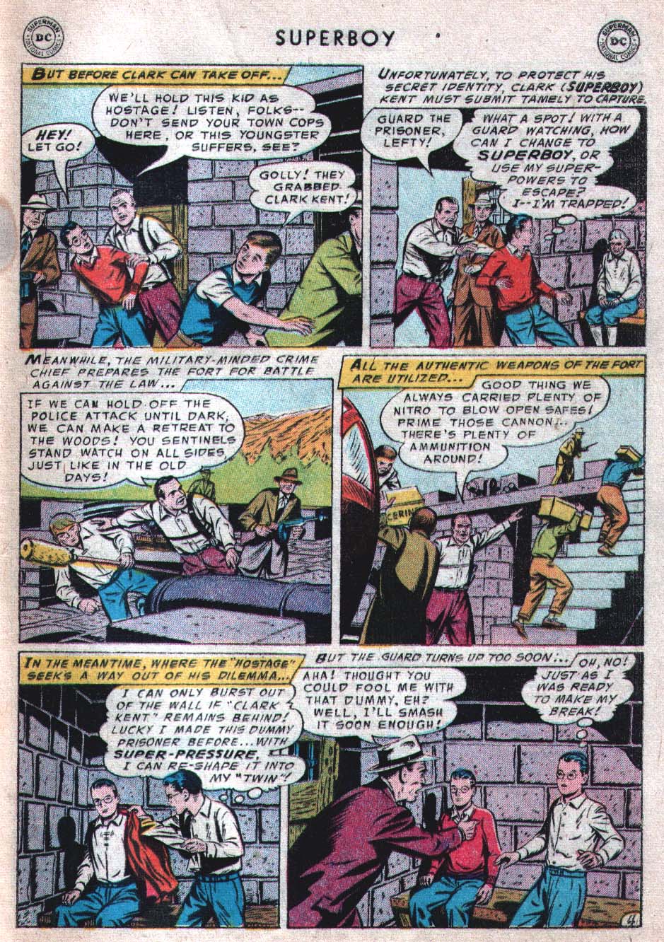 Read online Superboy (1949) comic -  Issue #46 - 24