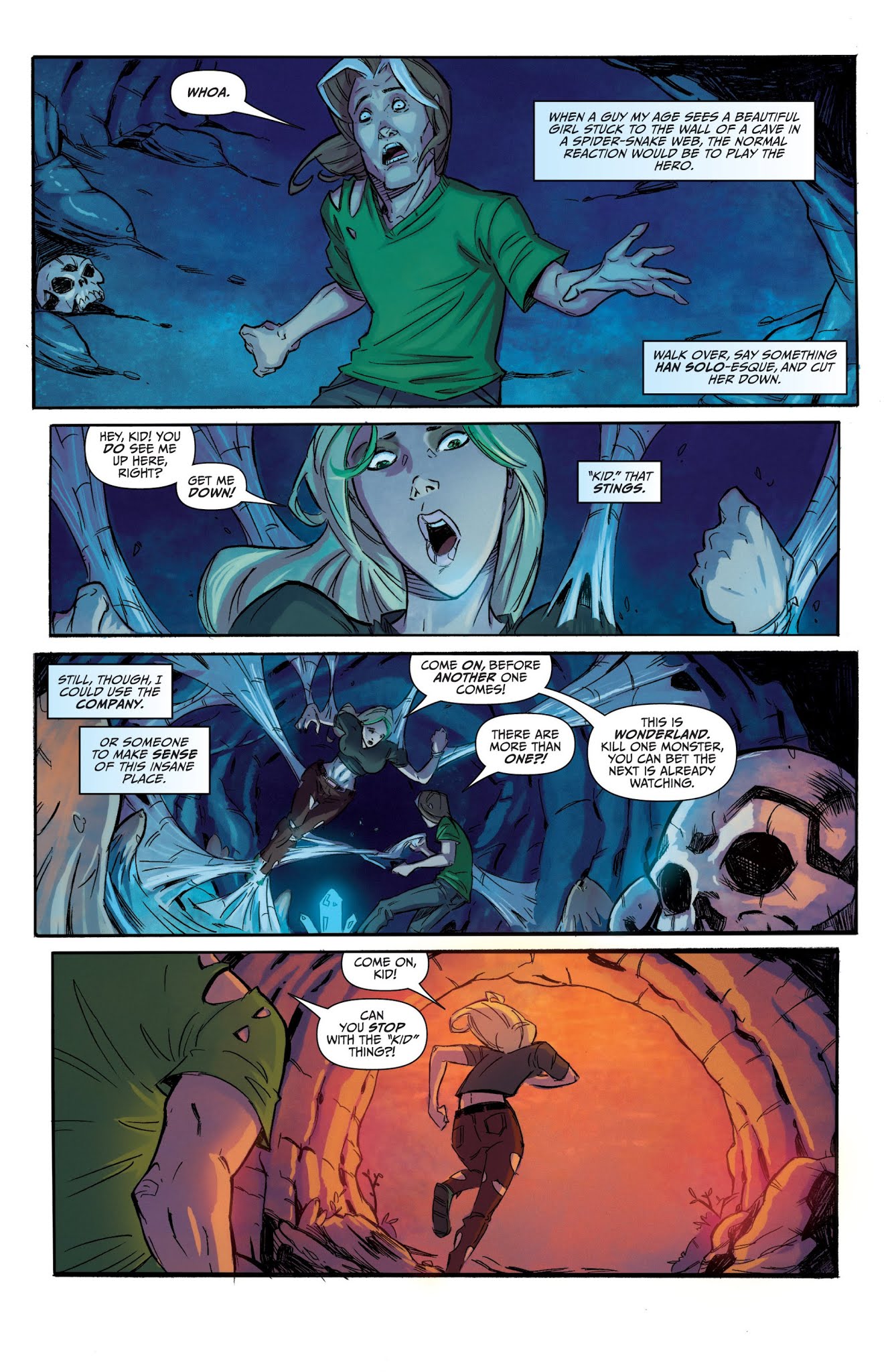 Read online Grimm Fairy Tales presents Wonderland: Through the Looking Glass comic -  Issue #2 - 3