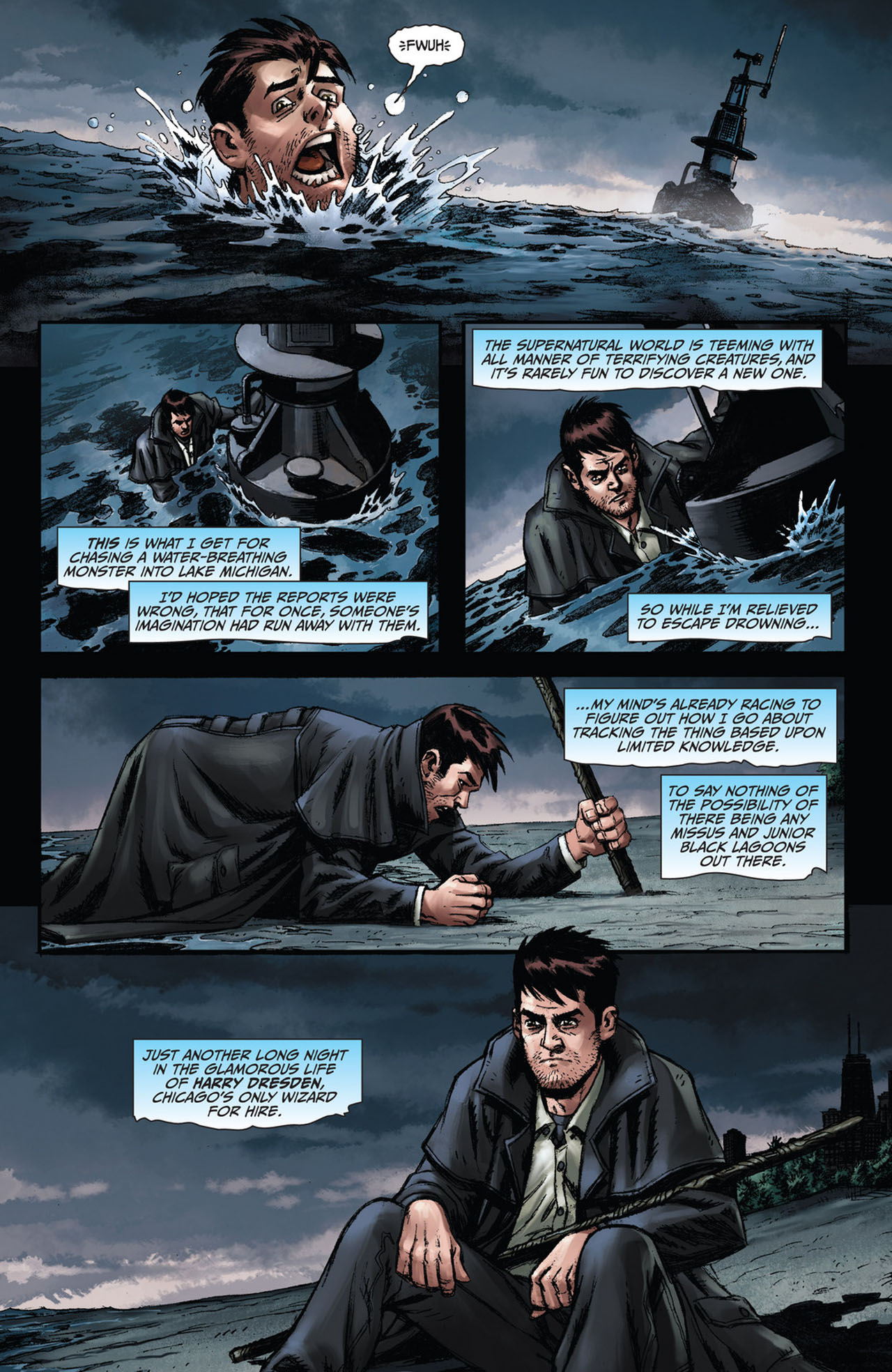 Read online Jim Butcher's The Dresden Files: Ghoul Goblin comic -  Issue #1 - 9