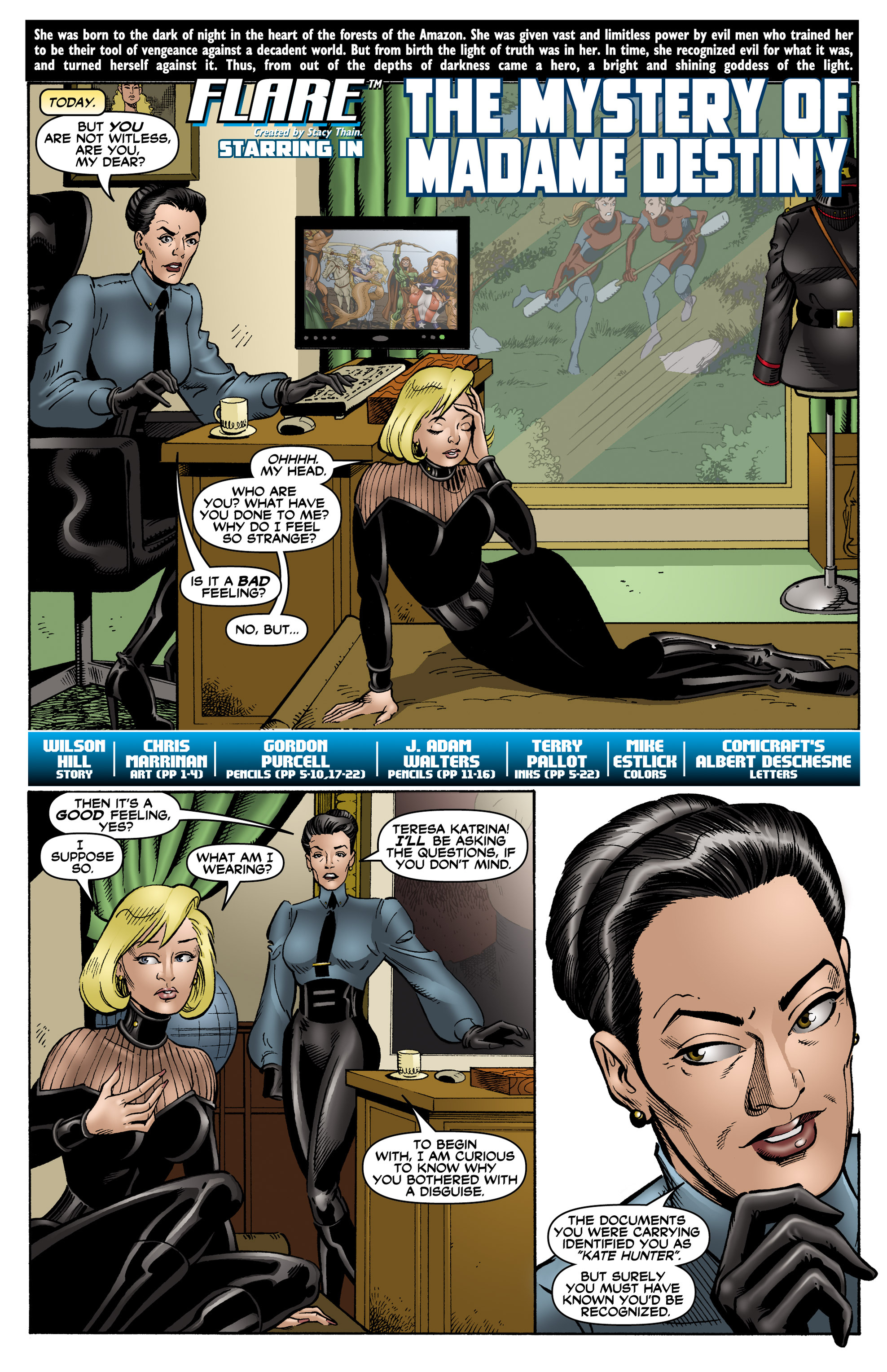 Read online Flare (2004) comic -  Issue #25 - 7