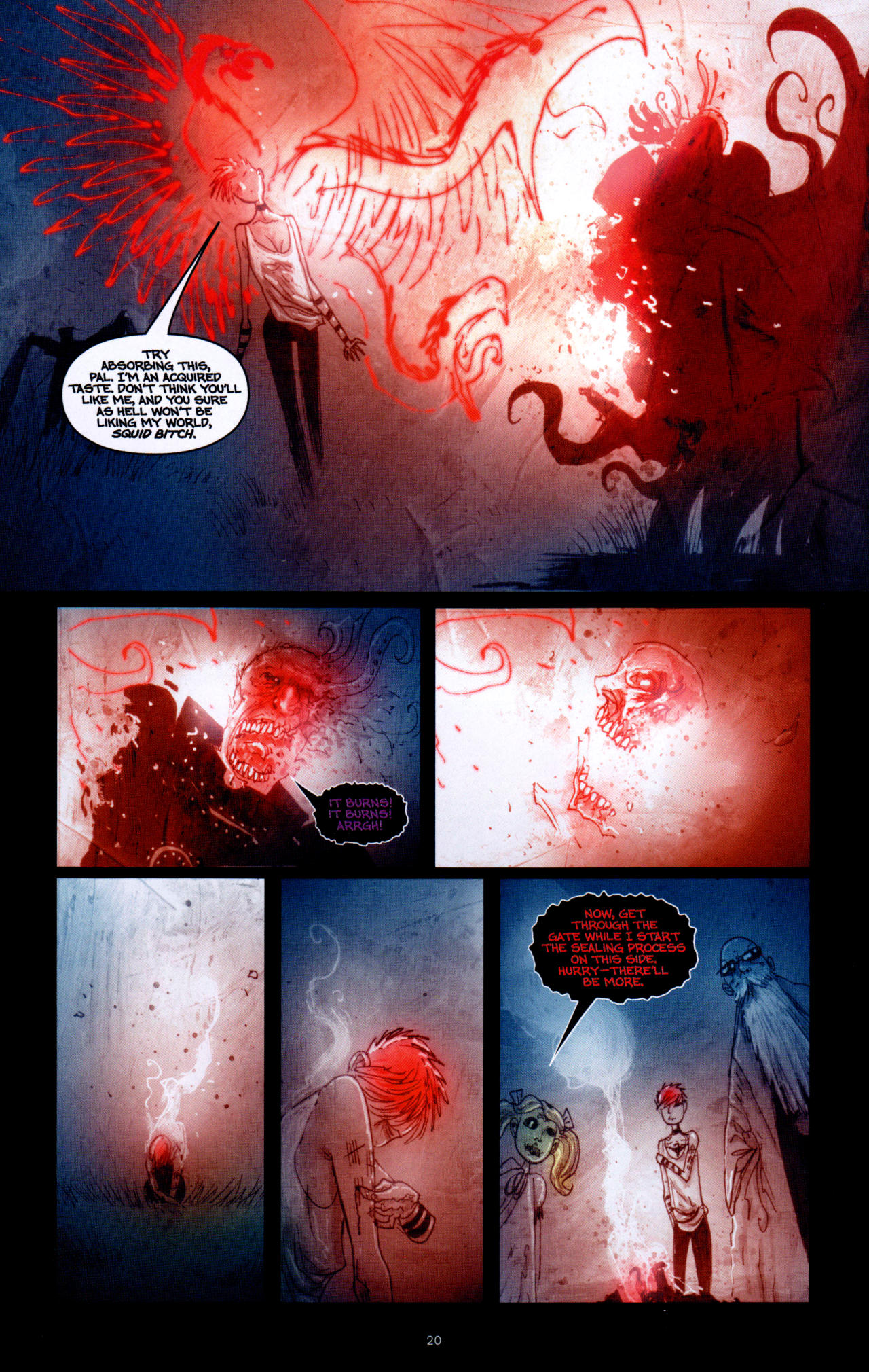 Read online Wormwood: Gentleman Corpse comic -  Issue #7 - 22