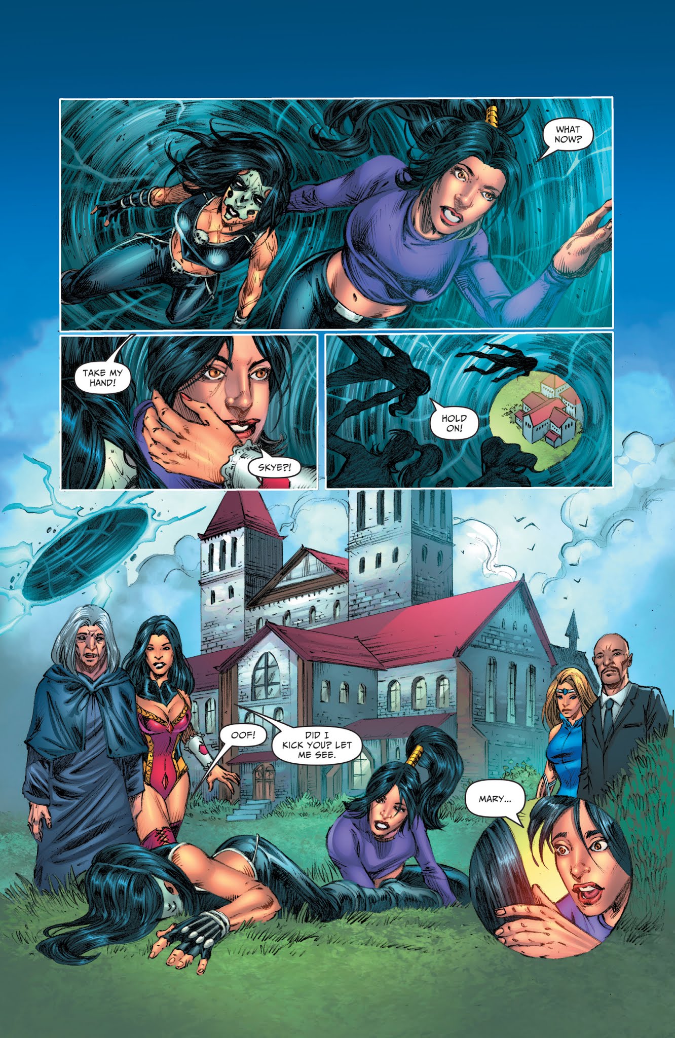 Read online Grimm Fairy Tales: Dance of the Dead comic -  Issue #6 - 22