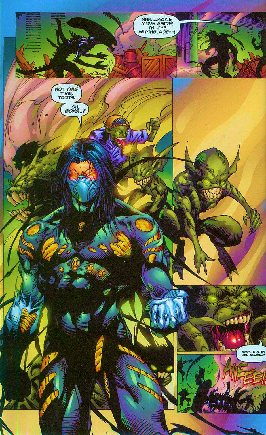 Read online Overkill: Witchblade/Aliens/Darkness/Predator comic -  Issue #2 - 17