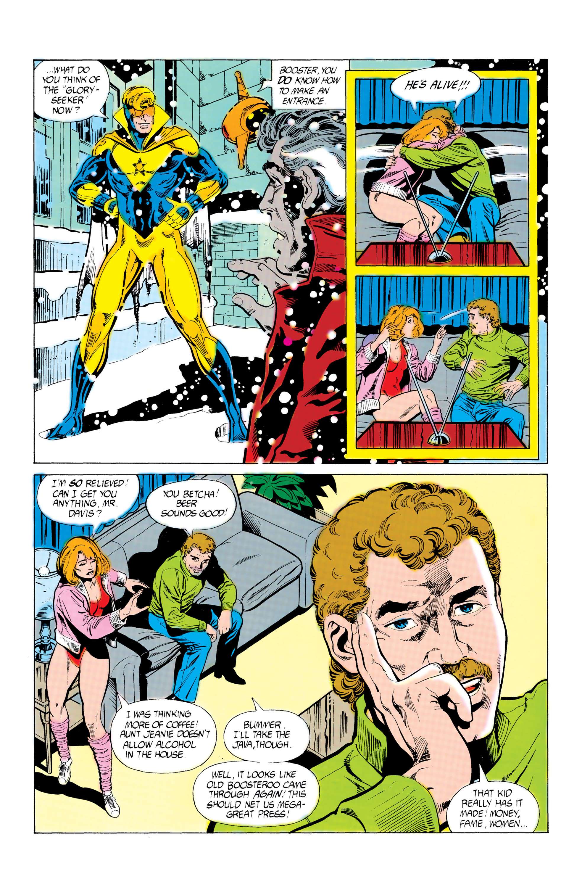 Read online Booster Gold (1986) comic -  Issue #5 - 12