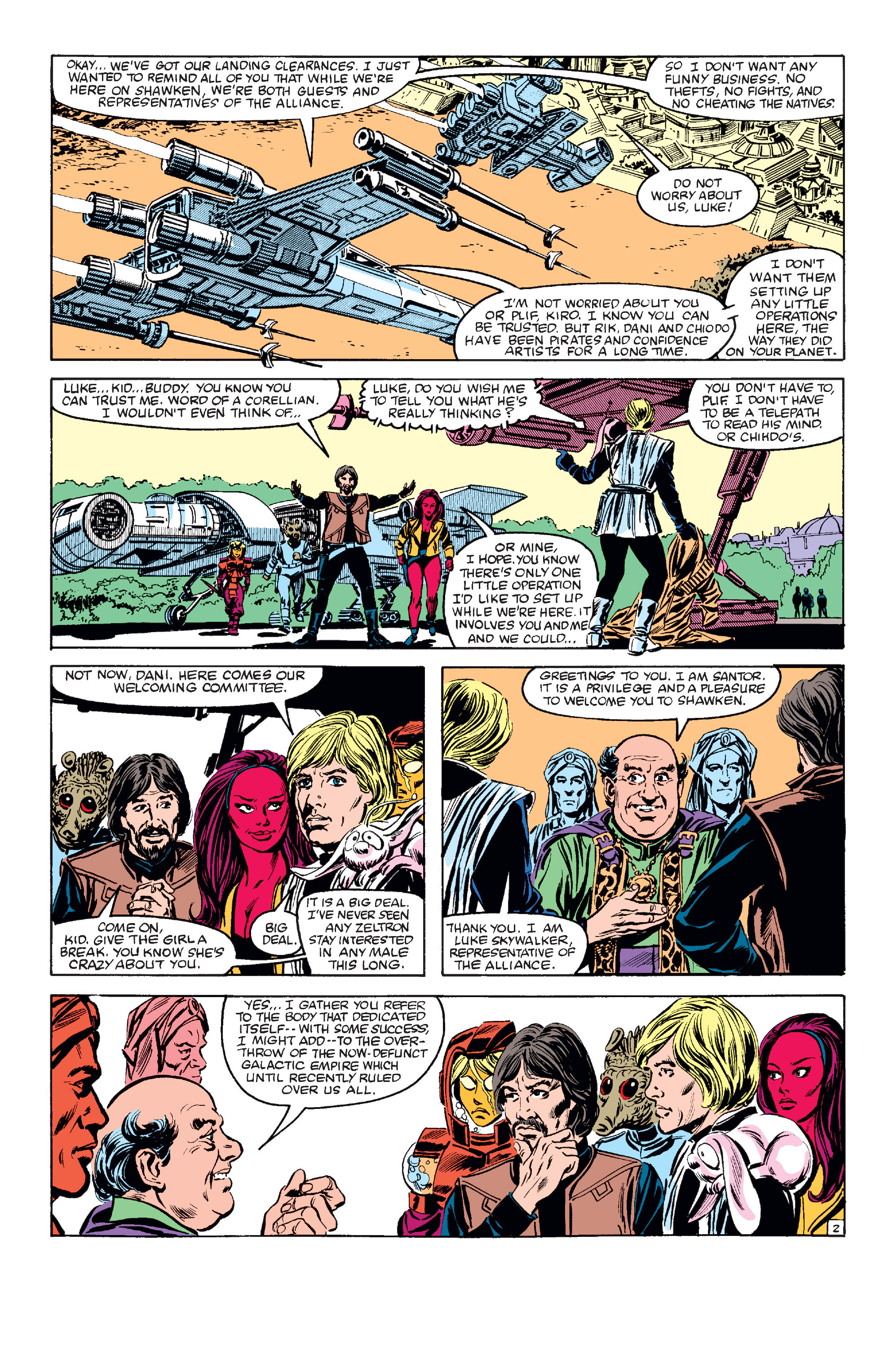 Read online Star Wars (1977) comic -  Issue #87 - 3