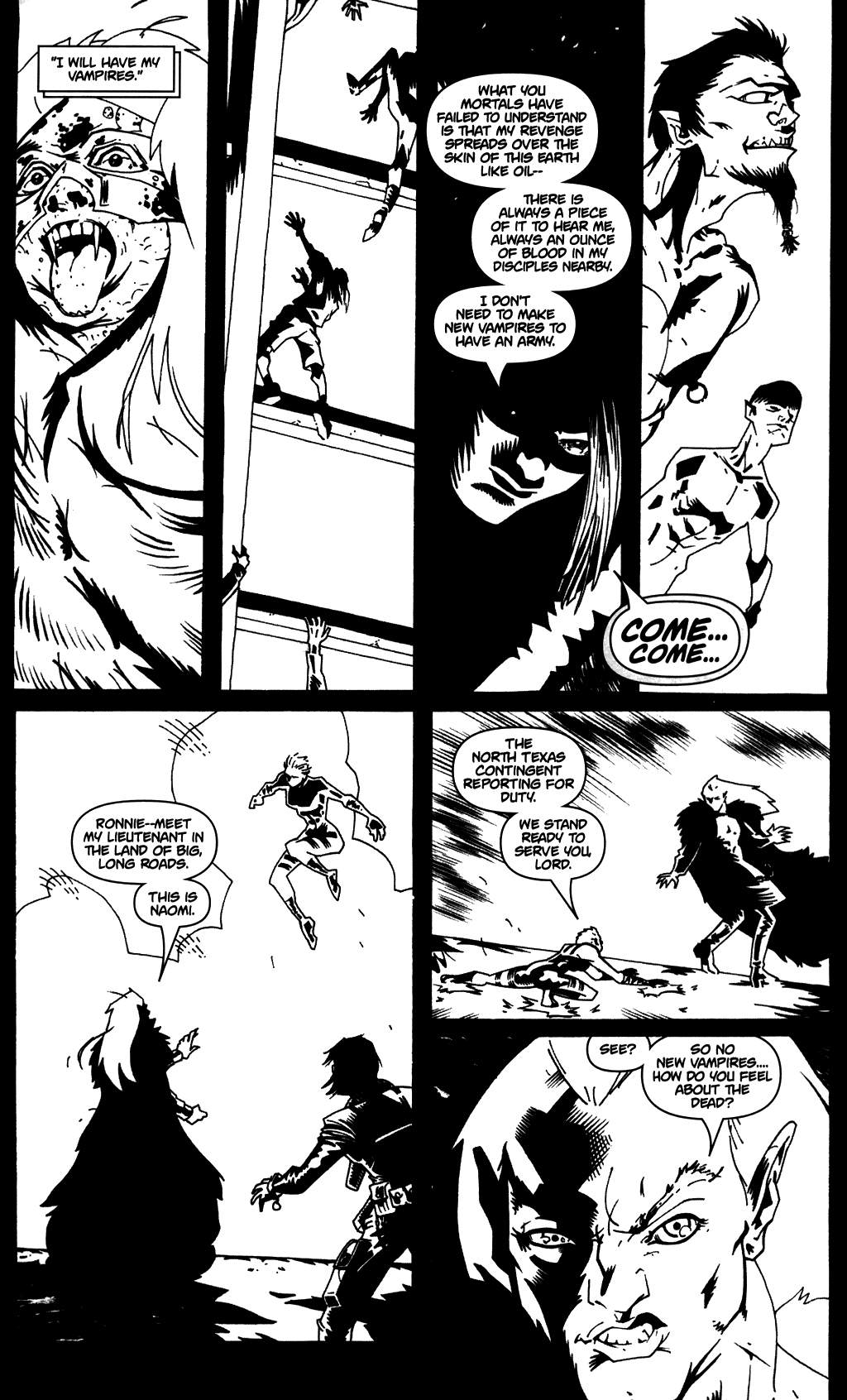 Read online Sword of Dracula comic -  Issue #5 - 21