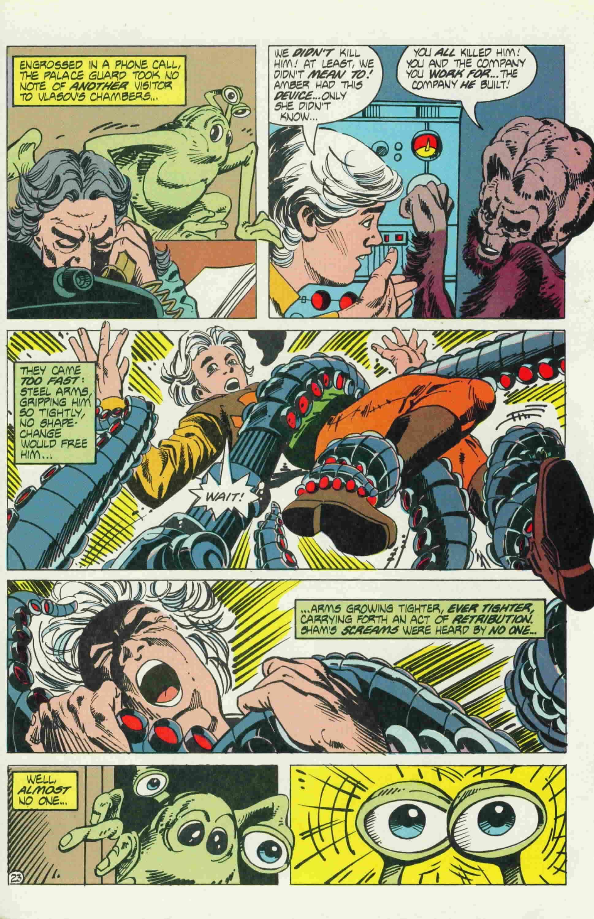 Read online DNAgents comic -  Issue #18 - 24