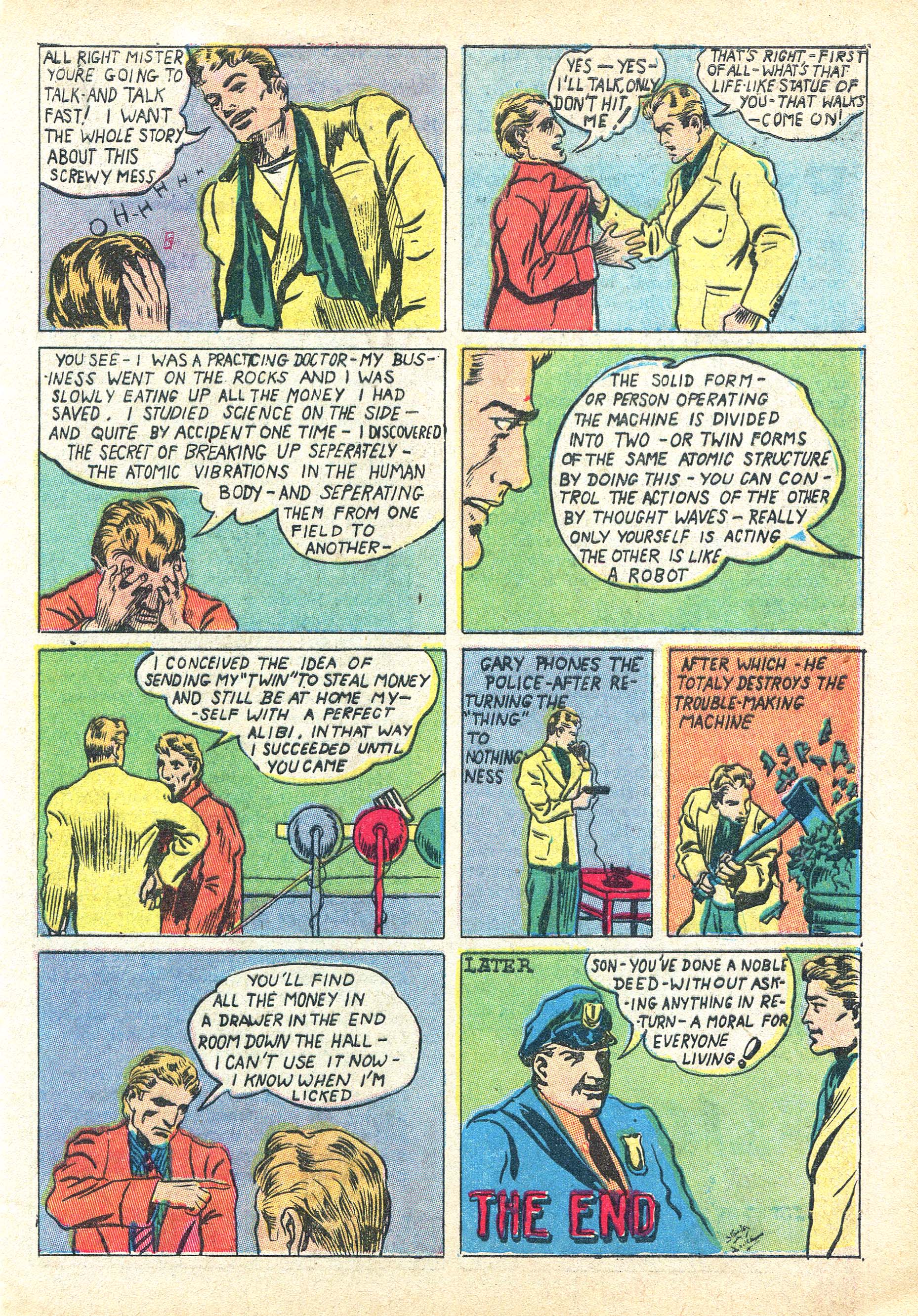 Read online Super Spy (1940) comic -  Issue #1 - 29