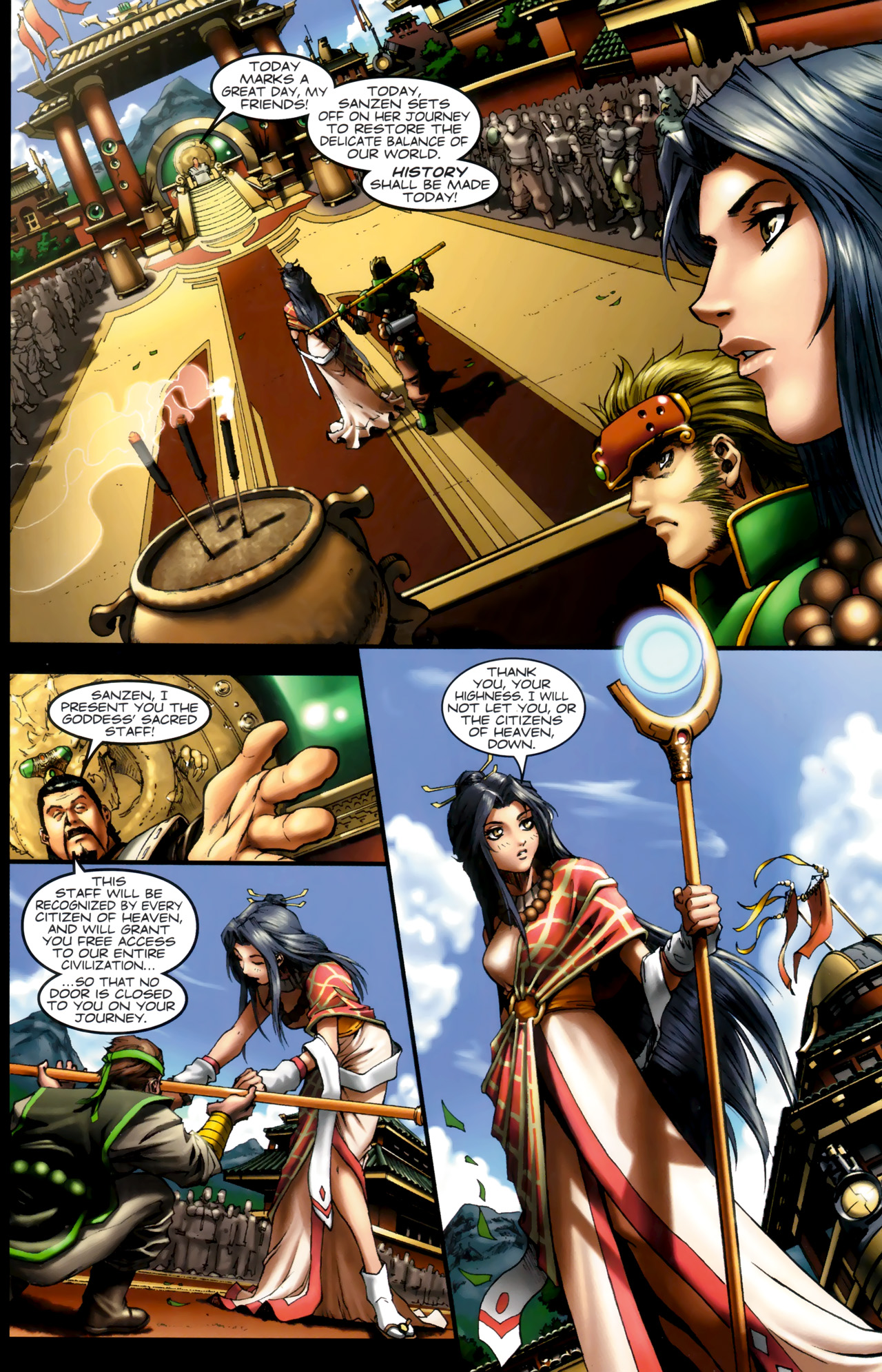 Read online Xin: Legend of the Monkey King comic -  Issue #3 - 23