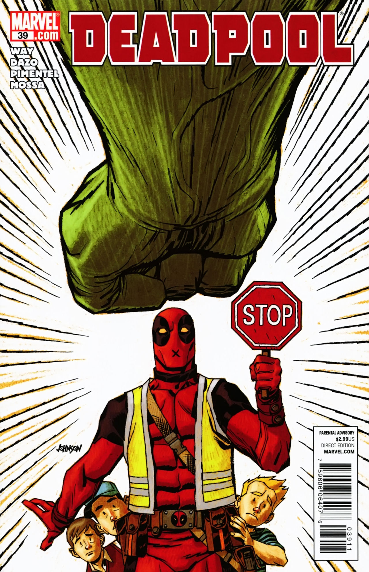 Read online Deadpool (2008) comic -  Issue #39 - 1