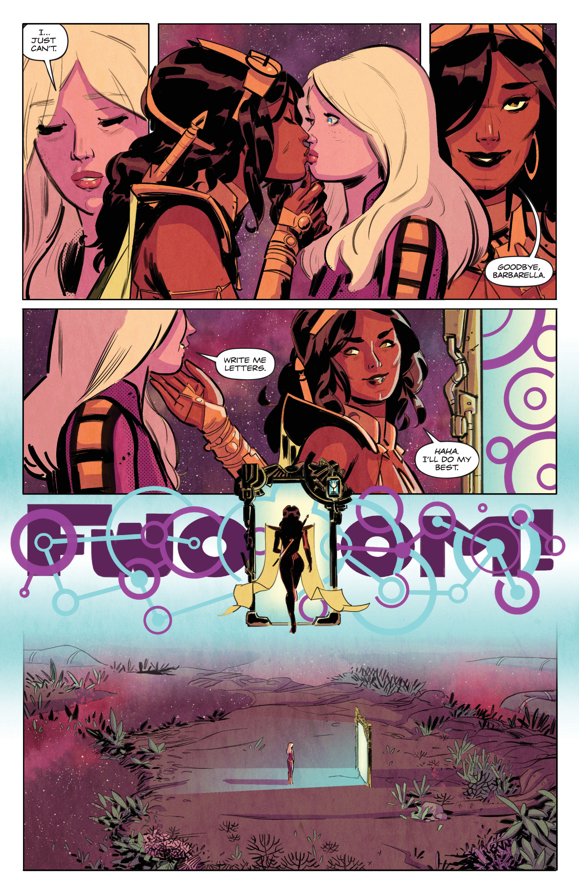 Read online Barbarella/Dejah Thoris comic -  Issue #4 - 21
