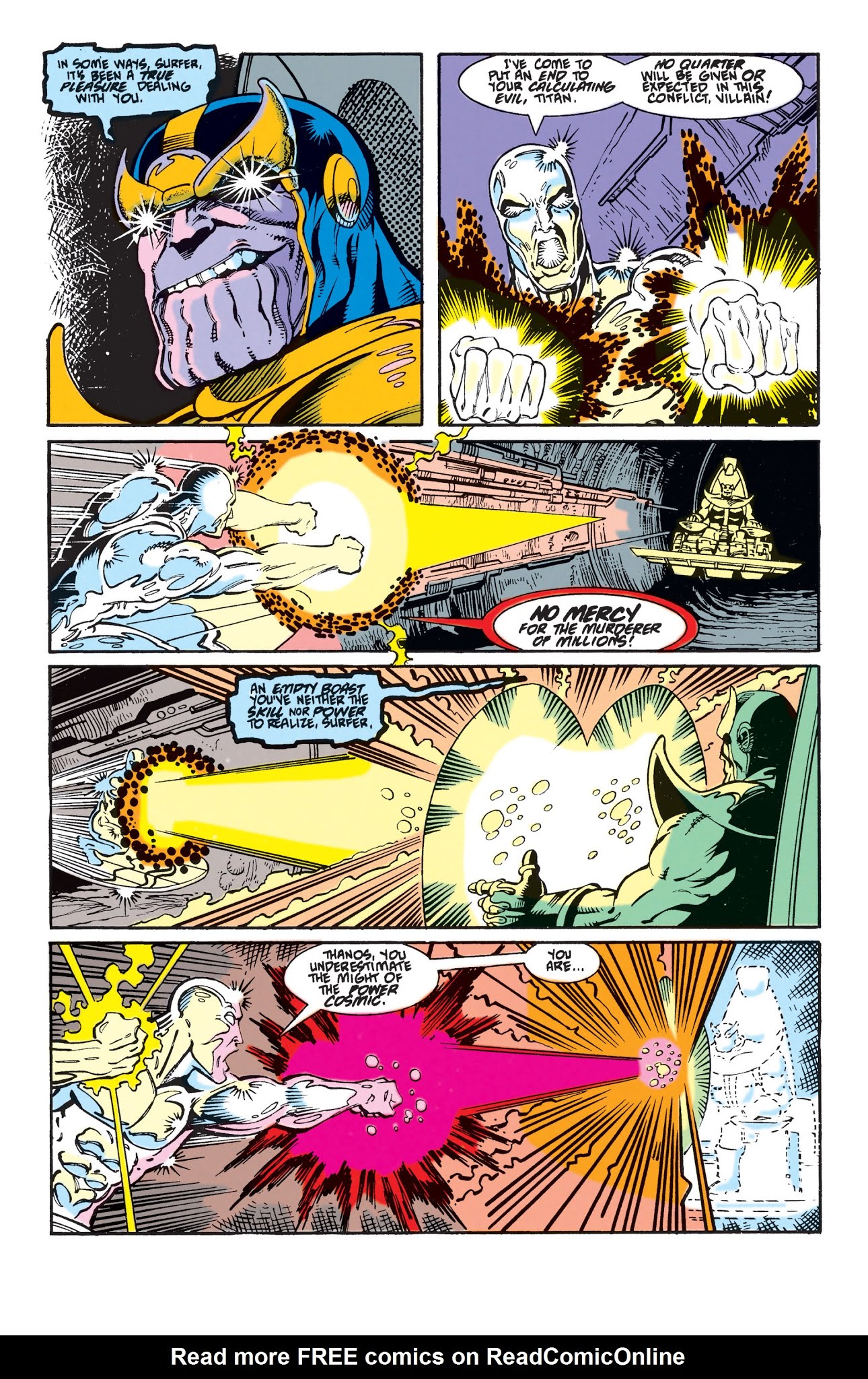 Read online Silver Surfer (1987) comic -  Issue # _TPB Silver Surfer - Rebirth of Thanos (Part 1) - 109