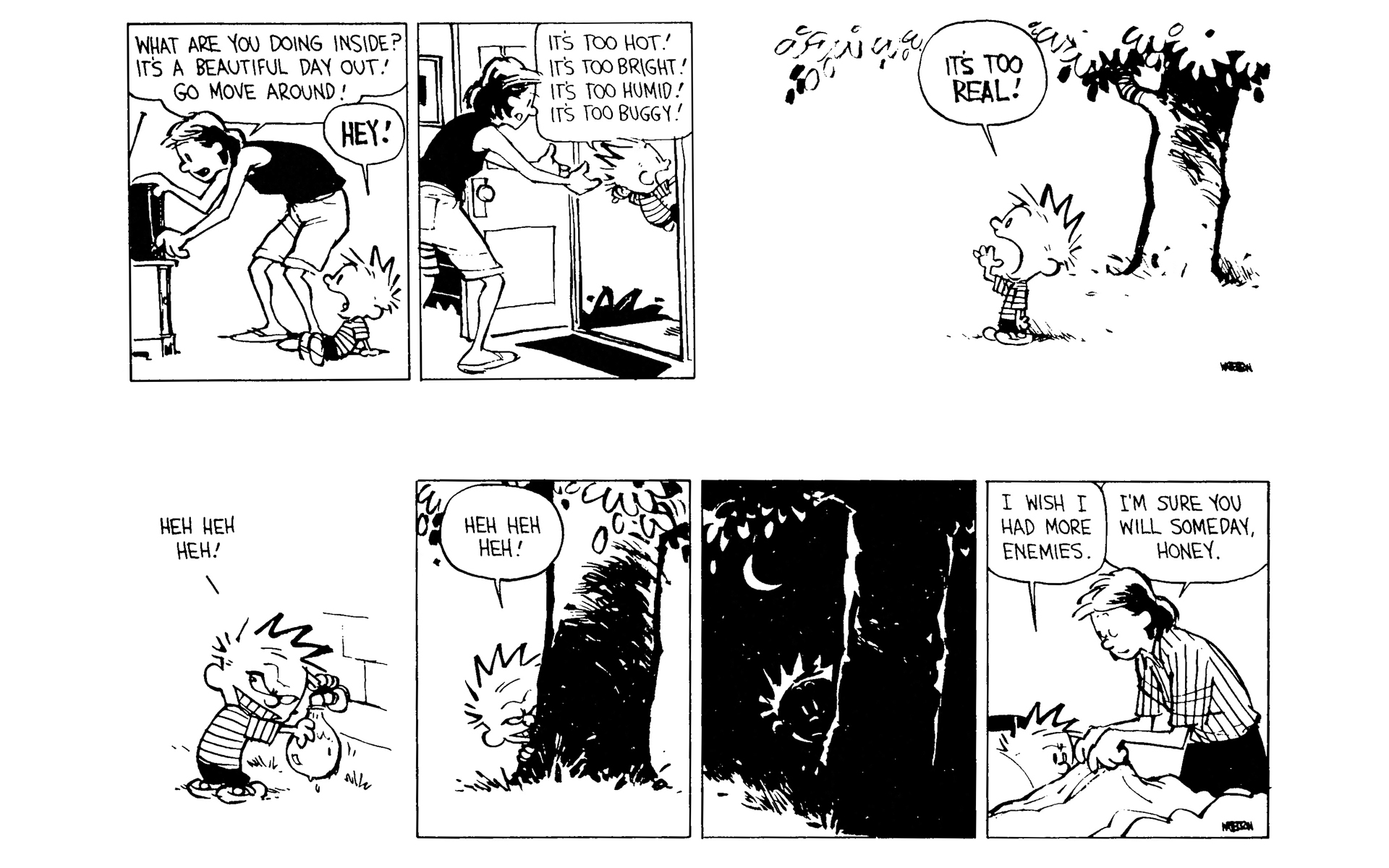 Read online Calvin and Hobbes comic -  Issue #8 - 103