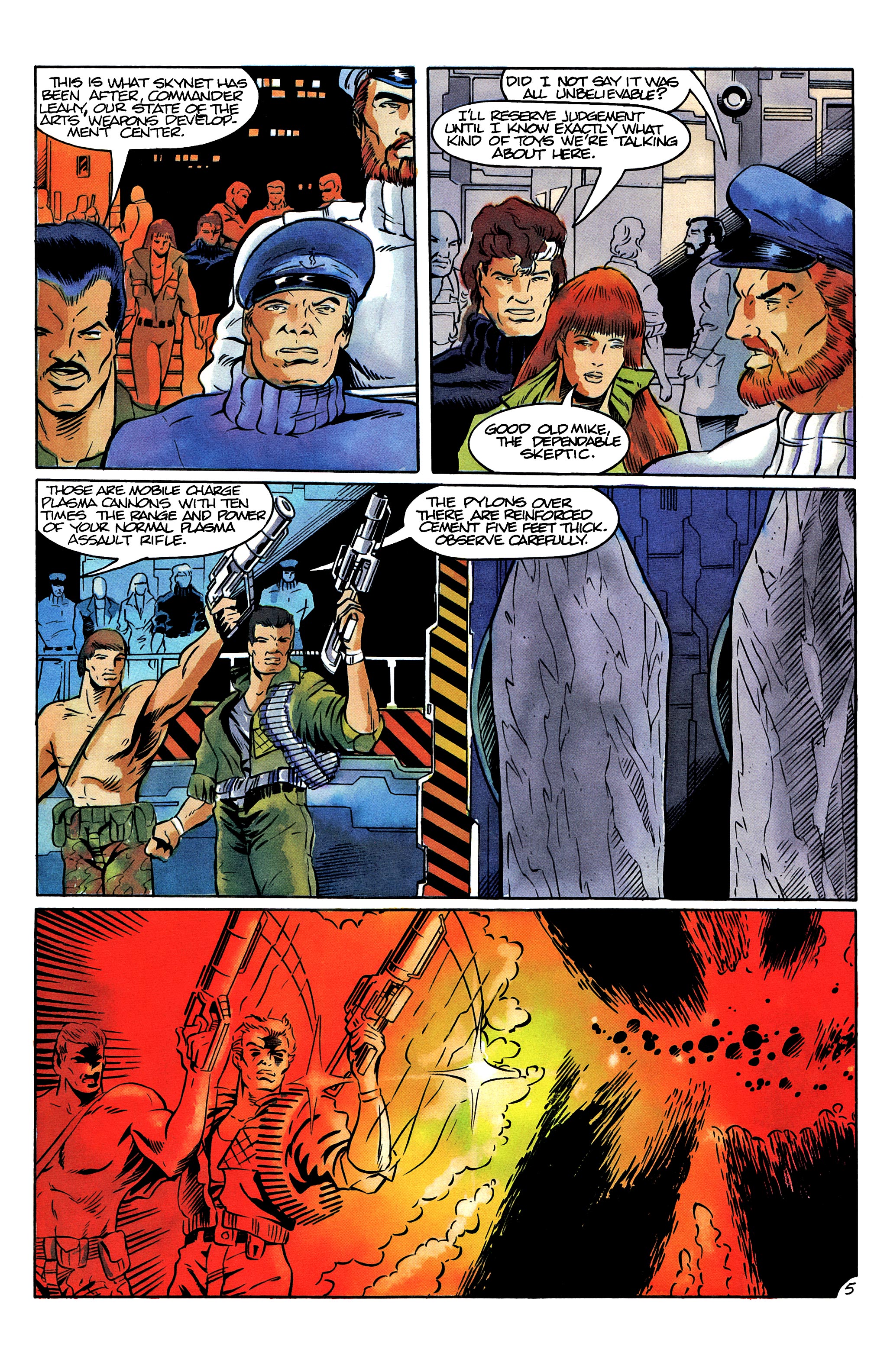 Read online The Terminator (1988) comic -  Issue #16 - 7