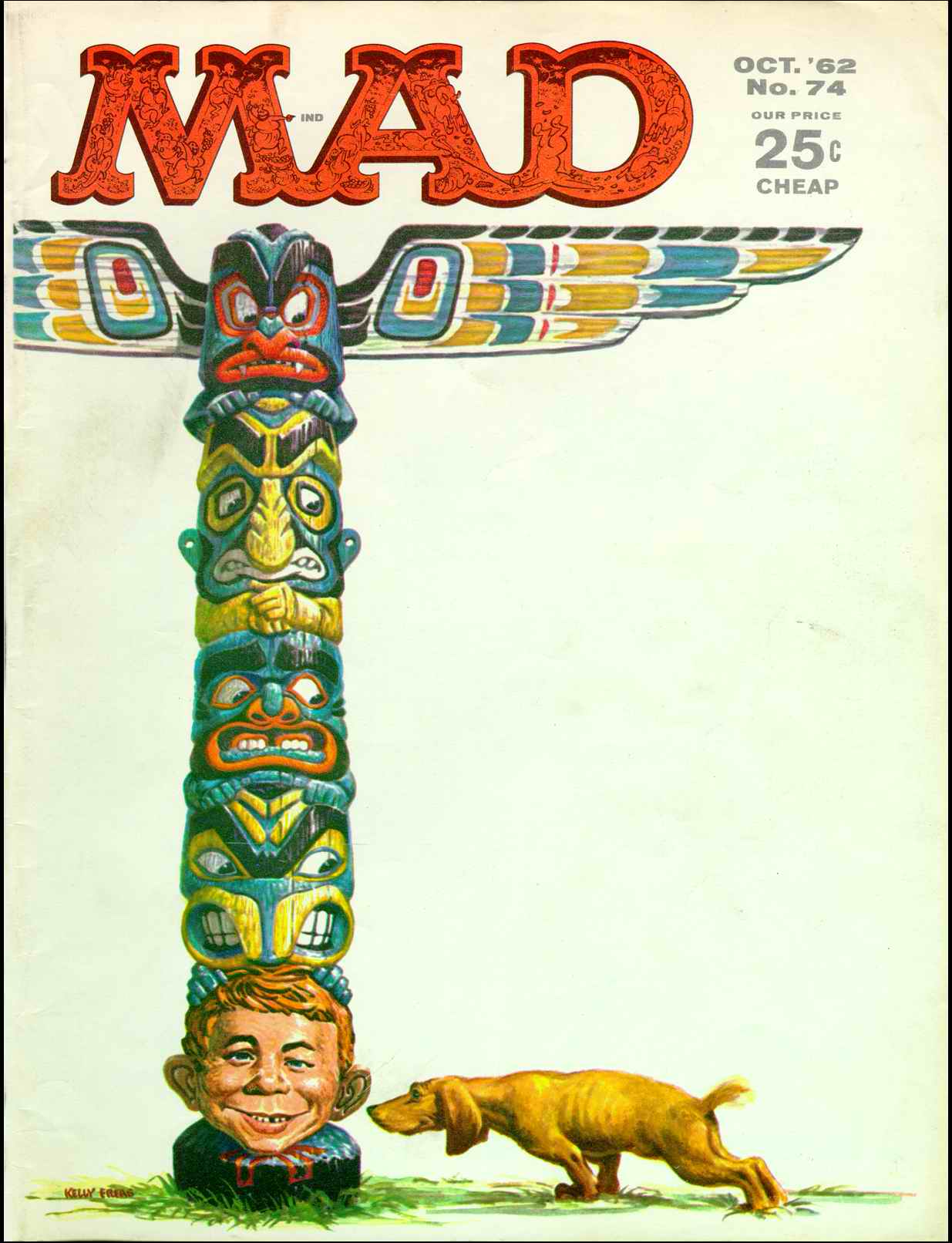 Read online MAD comic -  Issue #74 - 1