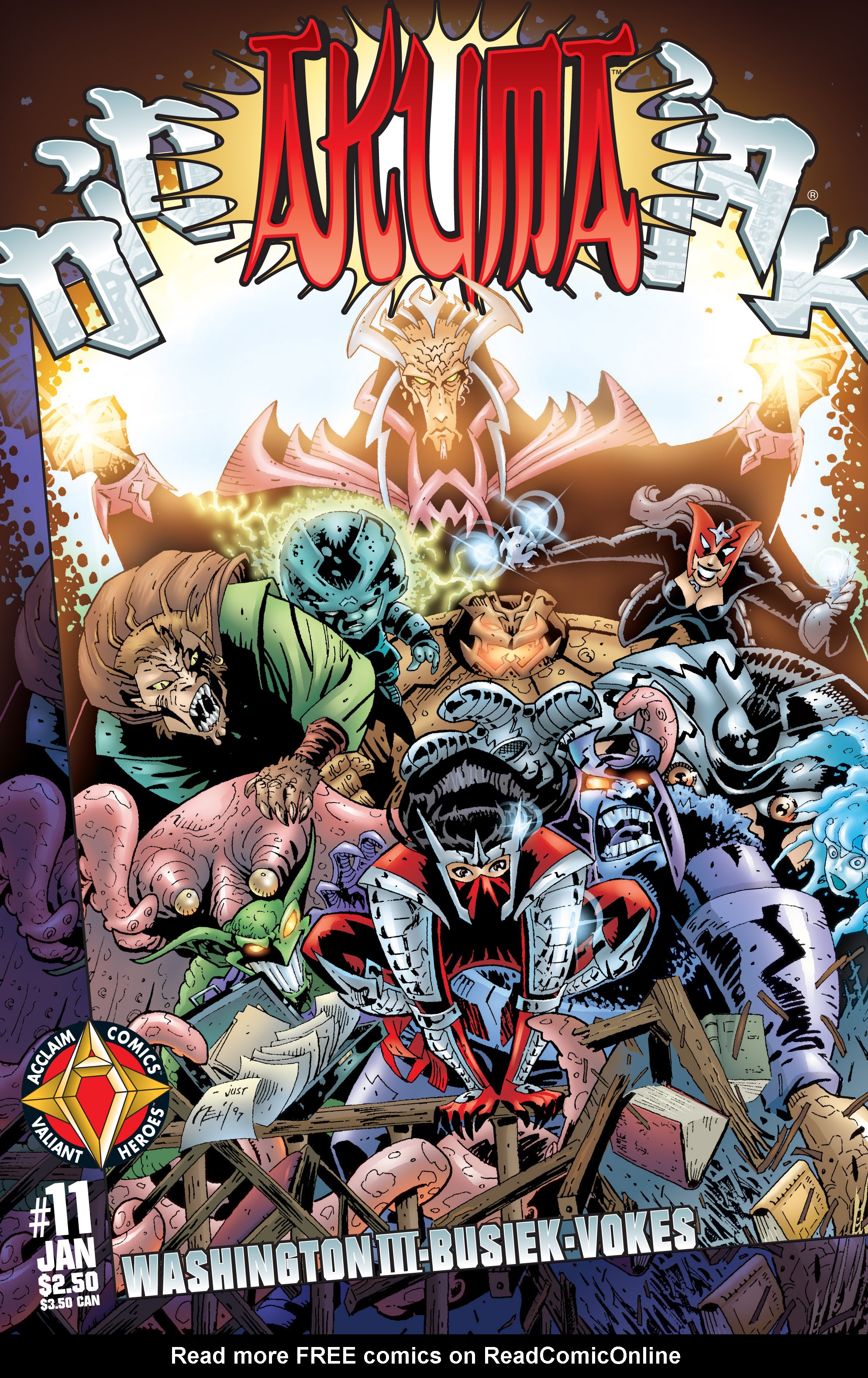 Read online Ninjak (1997) comic -  Issue #11 - 1