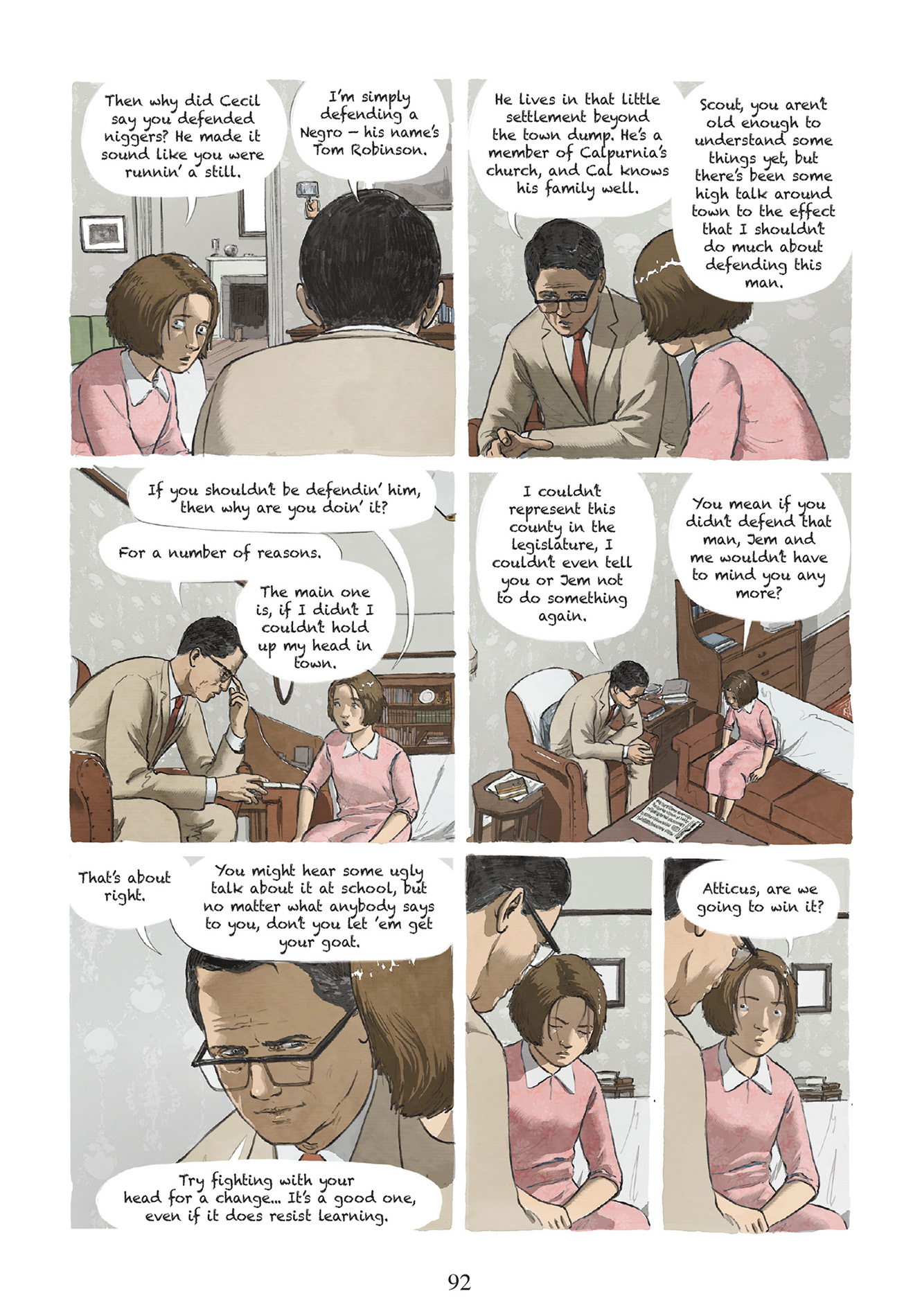 Read online To Kill a Mockingbird: A Graphic Novel comic -  Issue # TPB (Part 2) - 5
