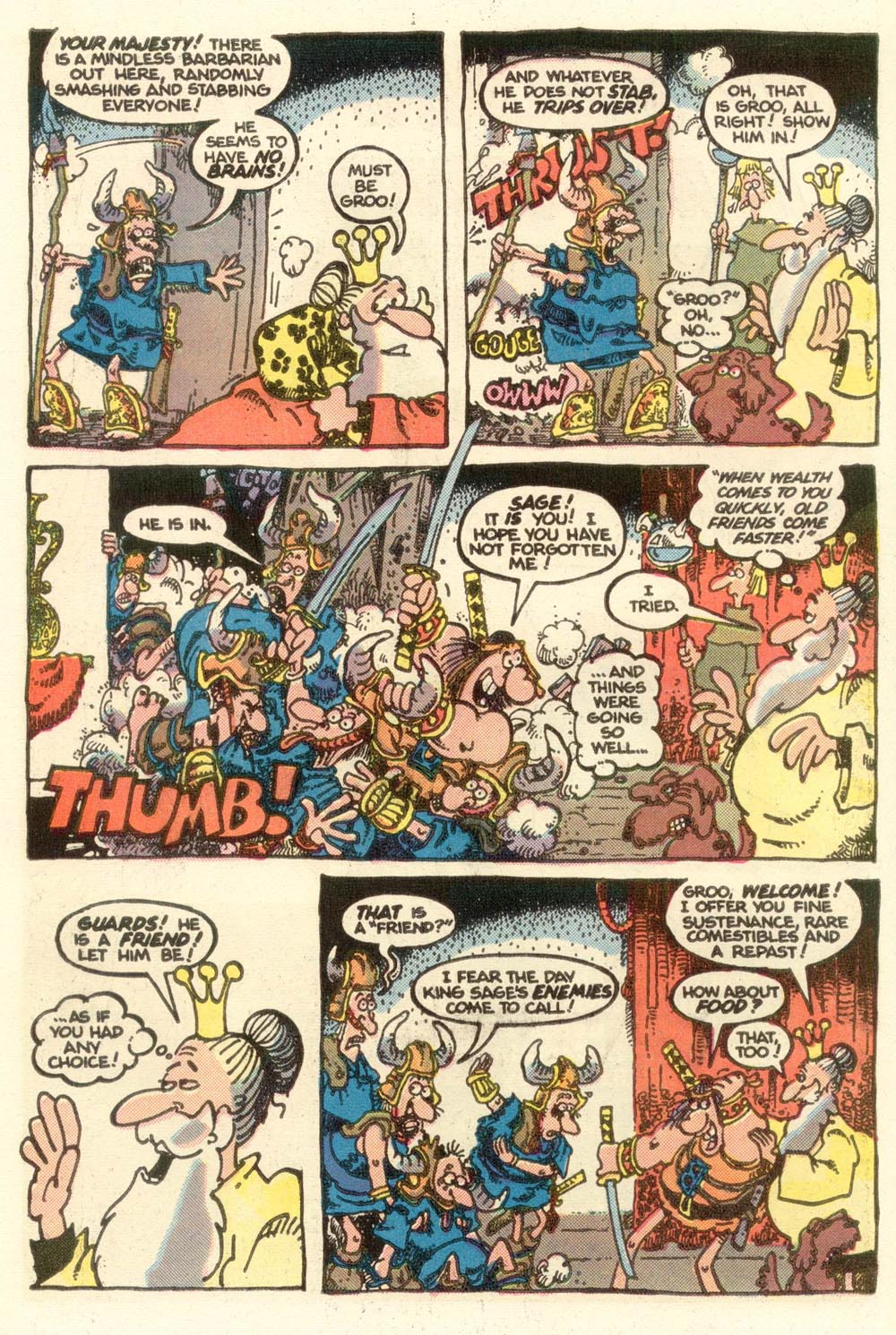 Read online Sergio Aragonés Groo the Wanderer comic -  Issue #13 - 7