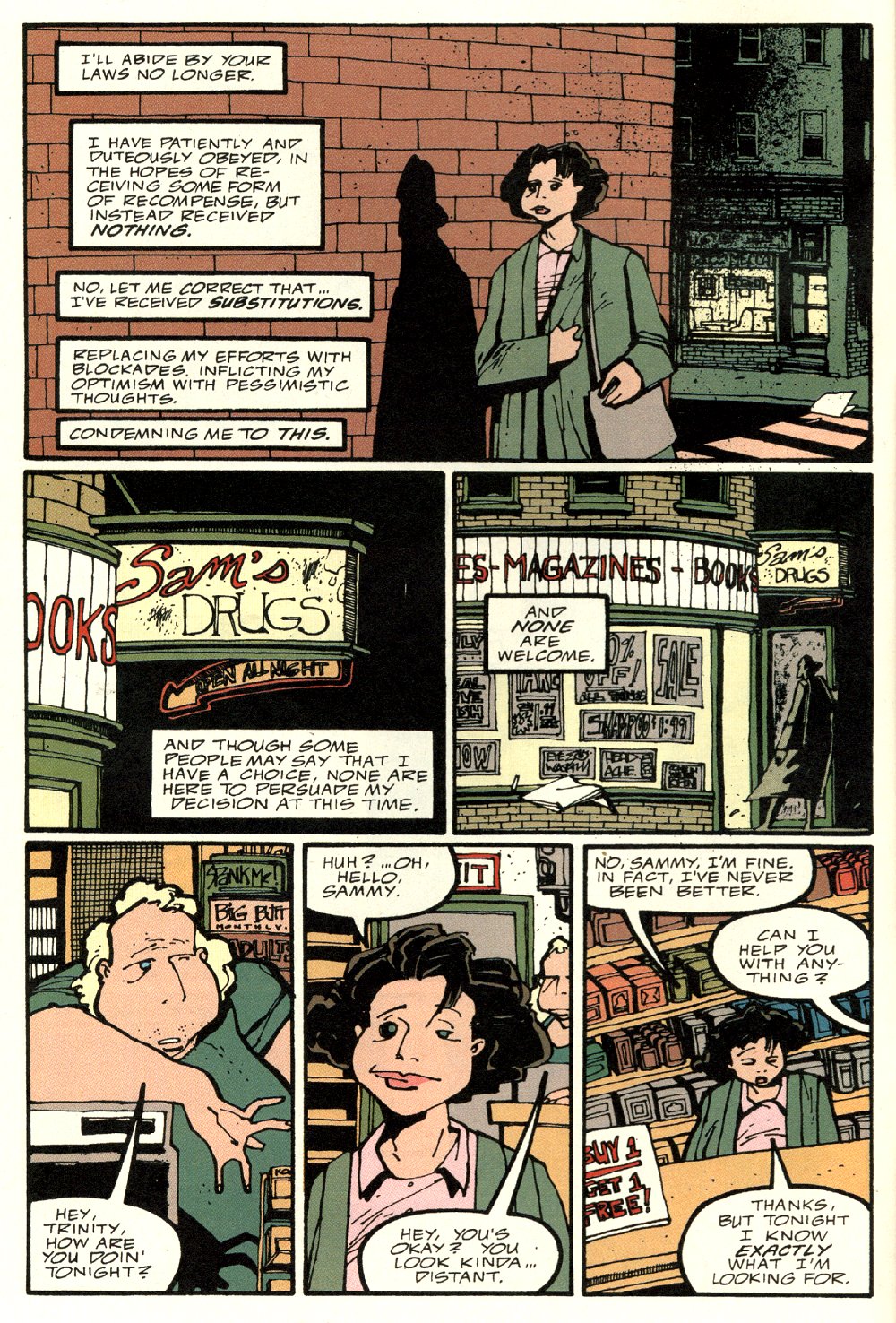 Read online Ted McKeever's Metropol comic -  Issue #3 - 4