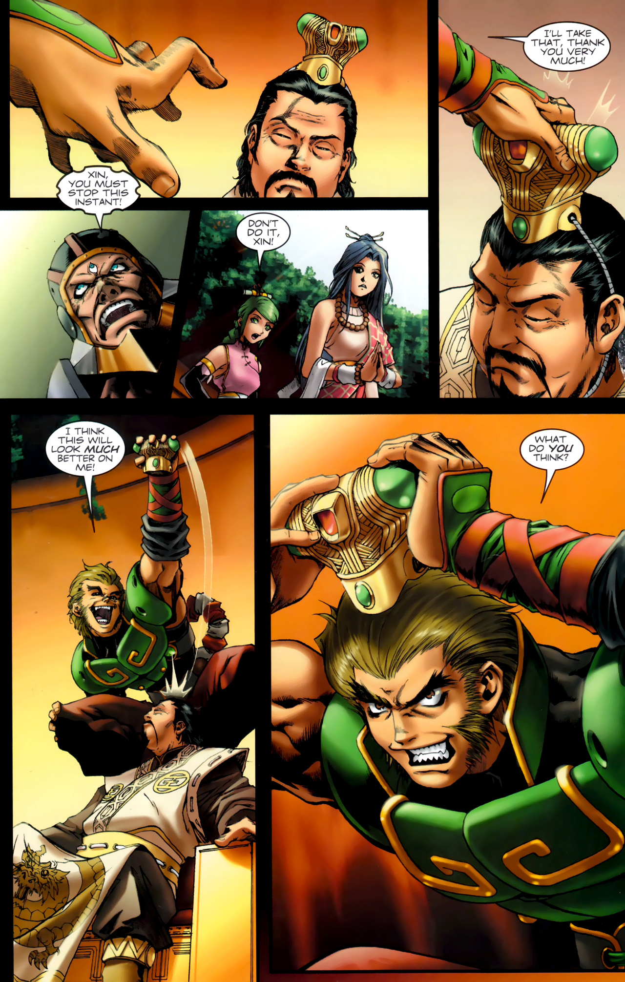 Read online Xin: Legend of the Monkey King comic -  Issue #3 - 15