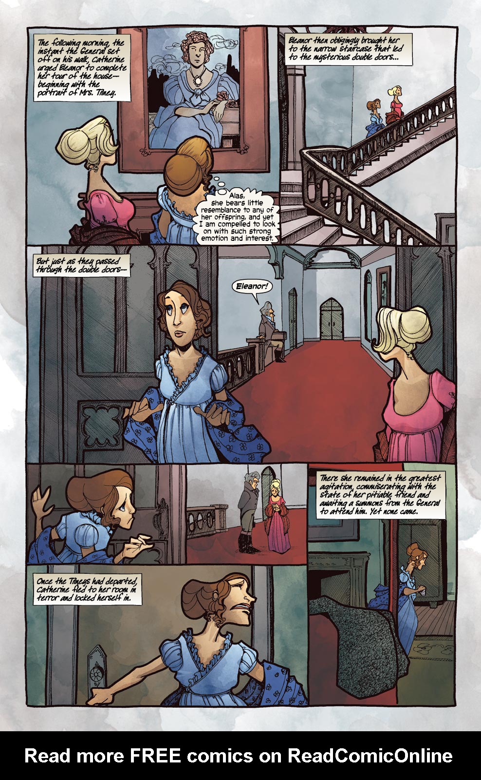Read online Northanger Abbey comic -  Issue #4 - 18