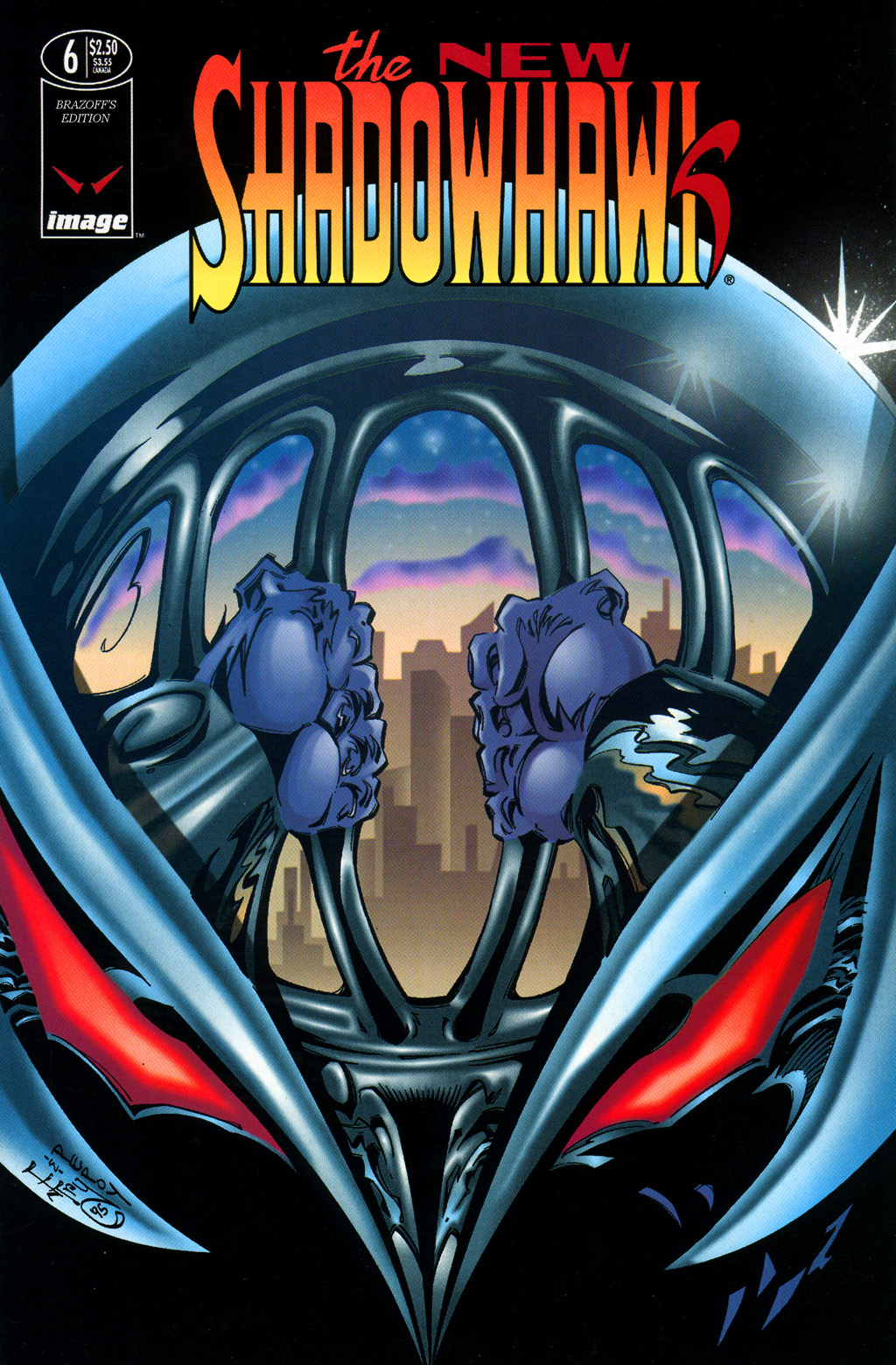 Read online The New Shadowhawk comic -  Issue #6 - 1