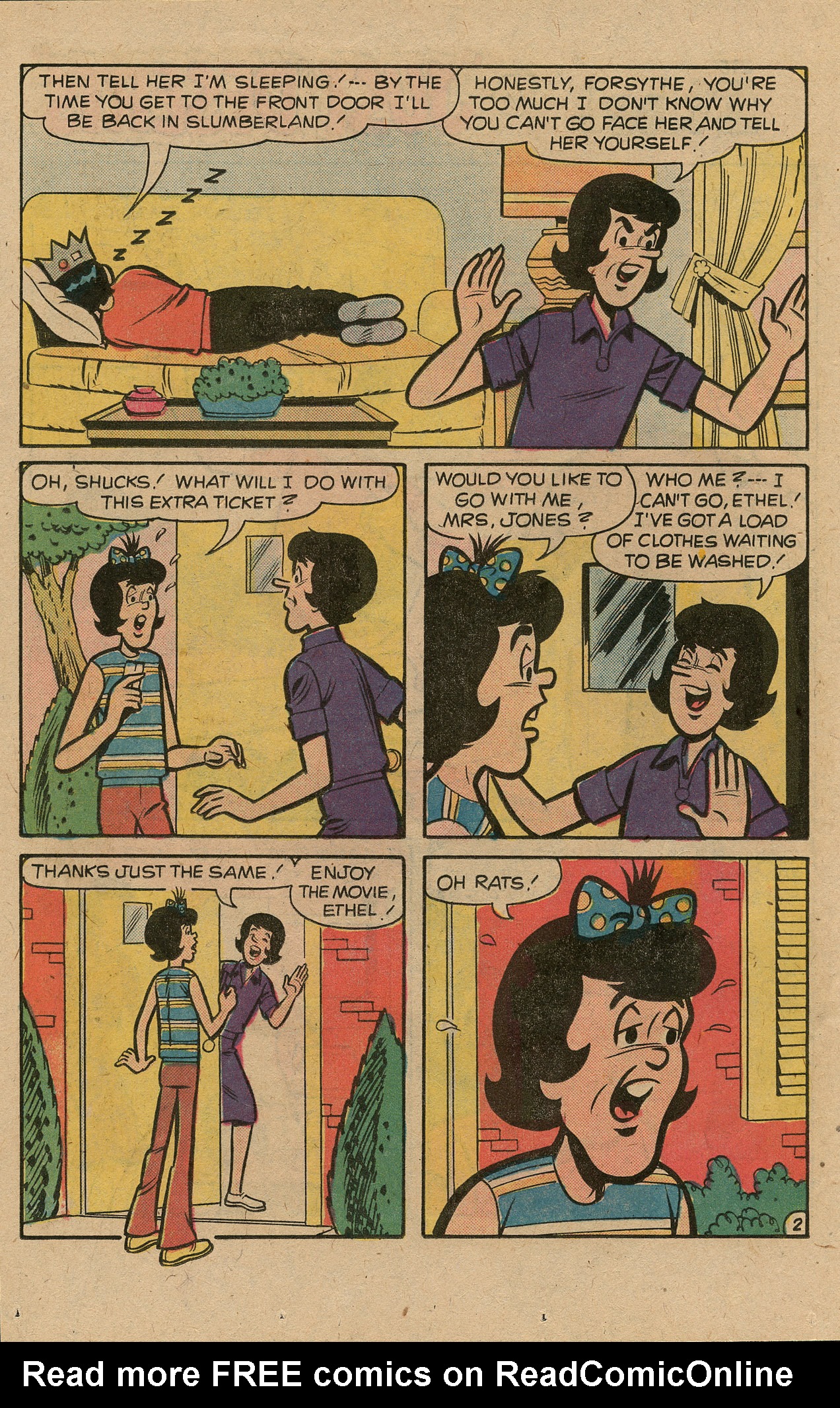 Read online Archie's TV Laugh-Out comic -  Issue #43 - 30