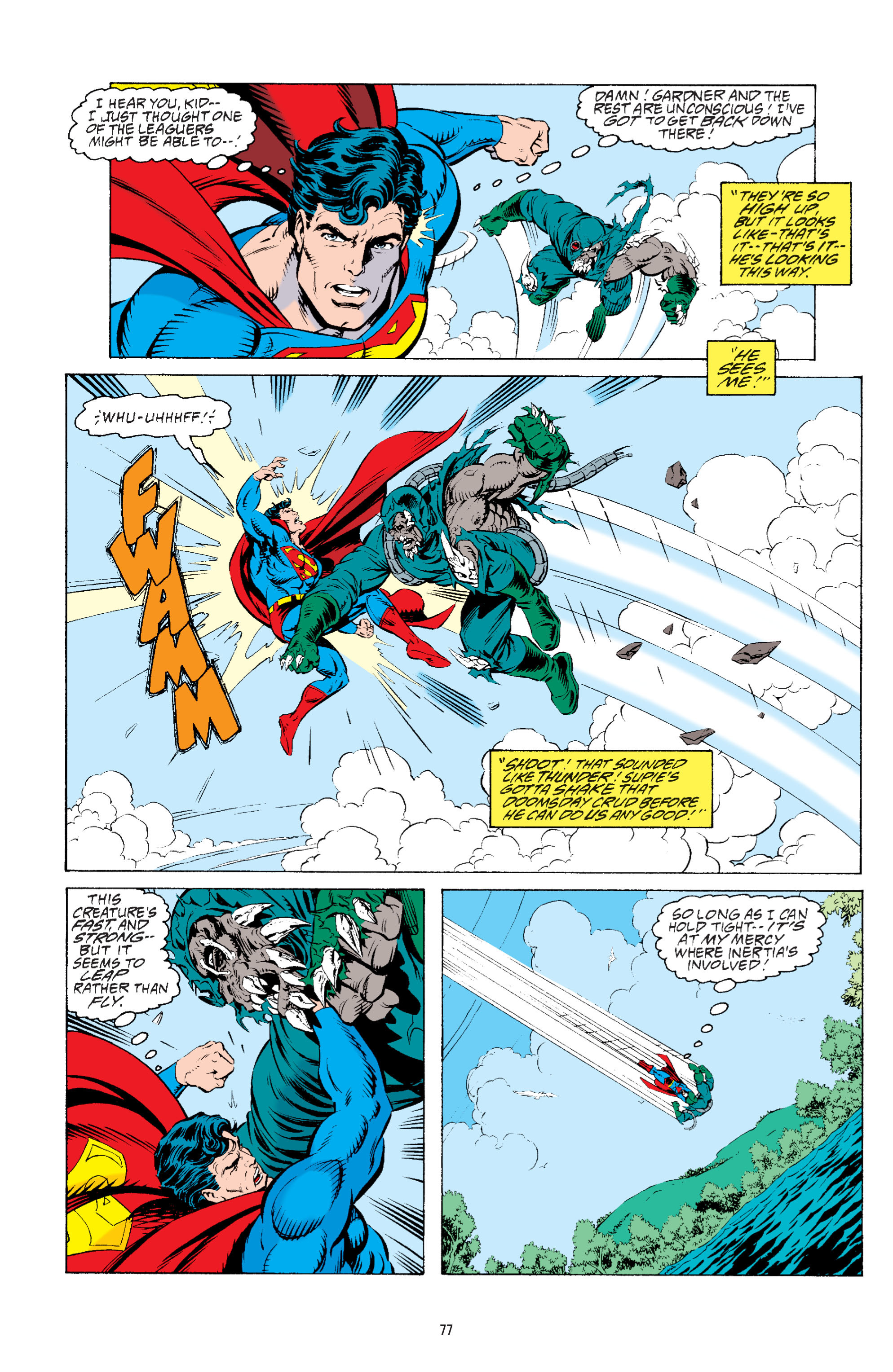 Read online The Death of Superman comic -  Issue # Full - 74