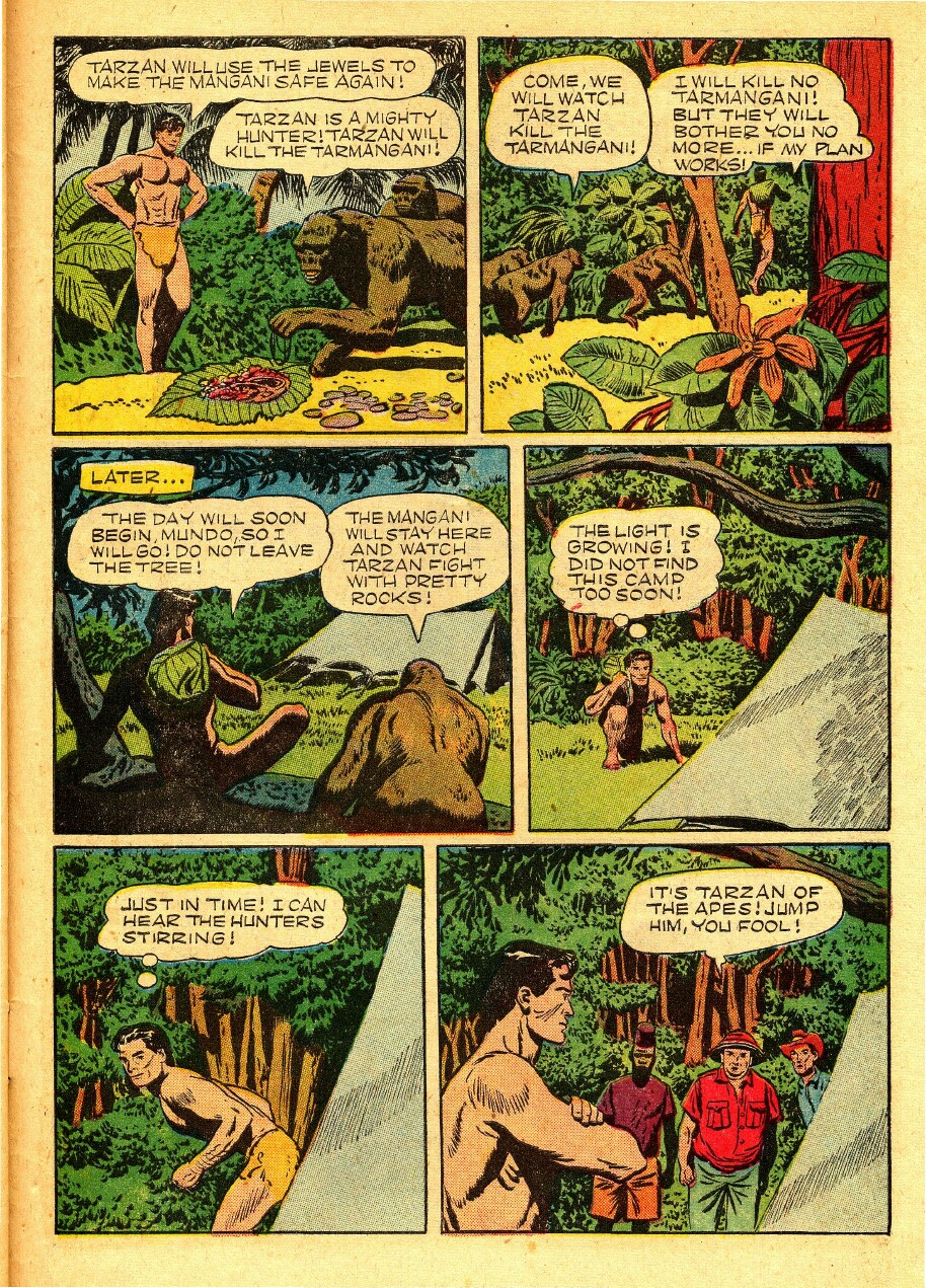 Read online Tarzan (1948) comic -  Issue #46 - 39