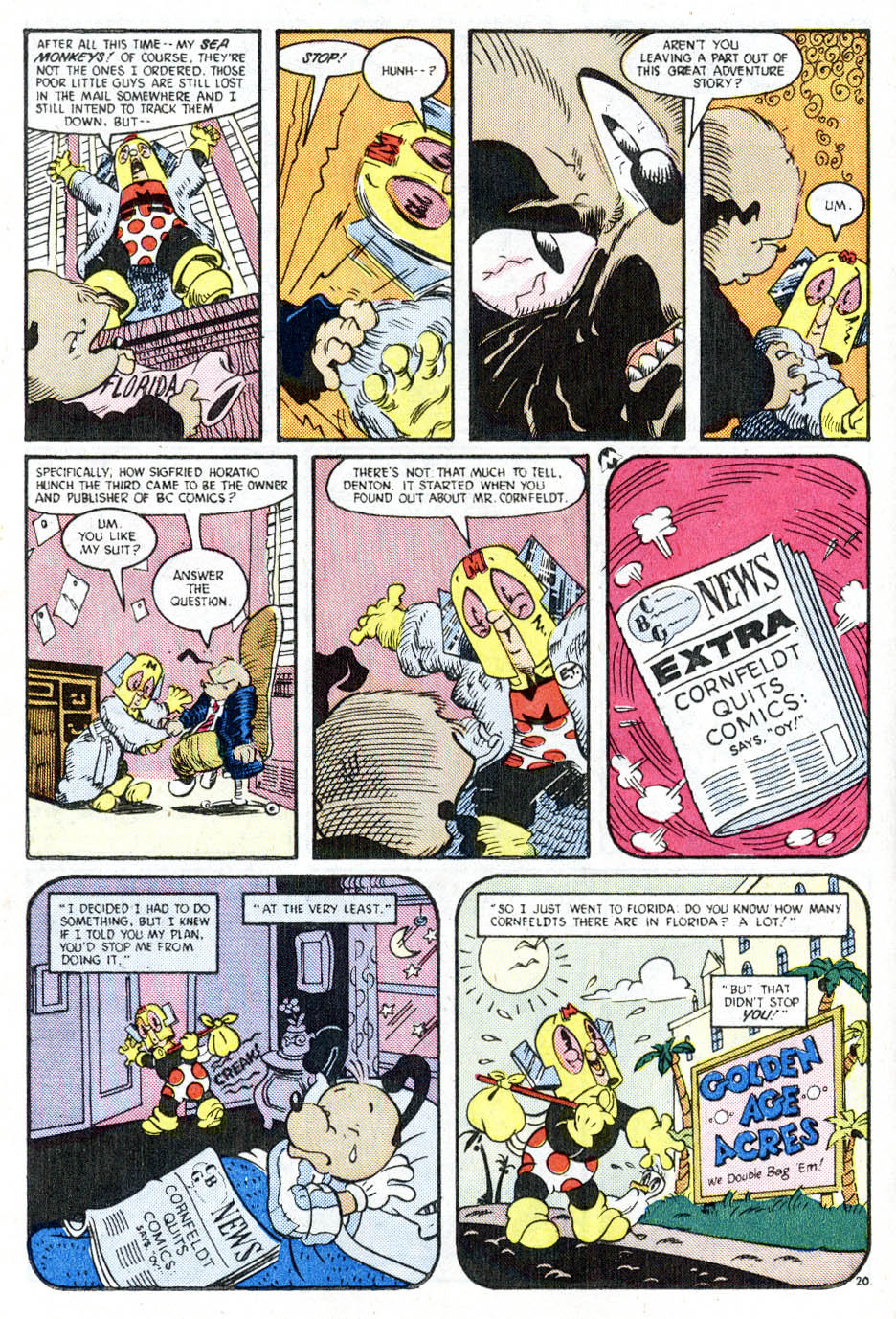 Read online 'Mazing Man comic -  Issue # Special 1 - 21