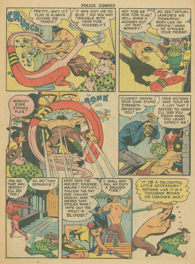 Read online Police Comics comic -  Issue #75 - 8