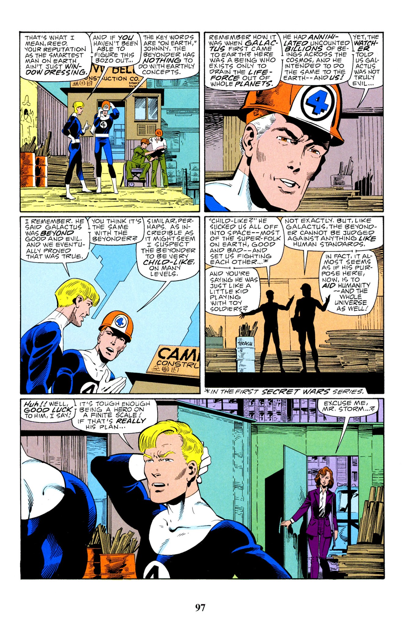 Read online Fantastic Four Visionaries: John Byrne comic -  Issue # TPB 7 - 98