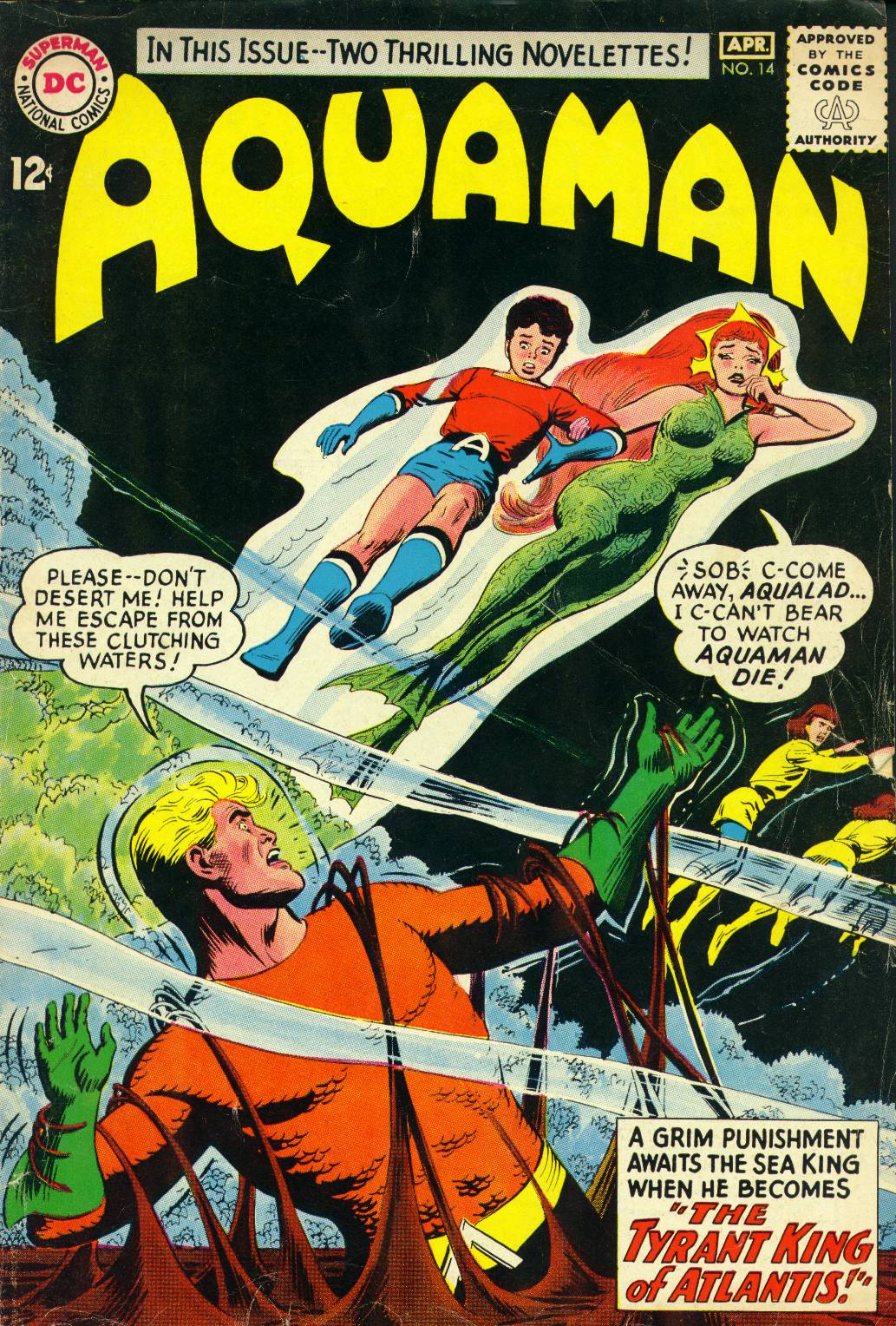 Read online Aquaman (1962) comic -  Issue #14 - 1