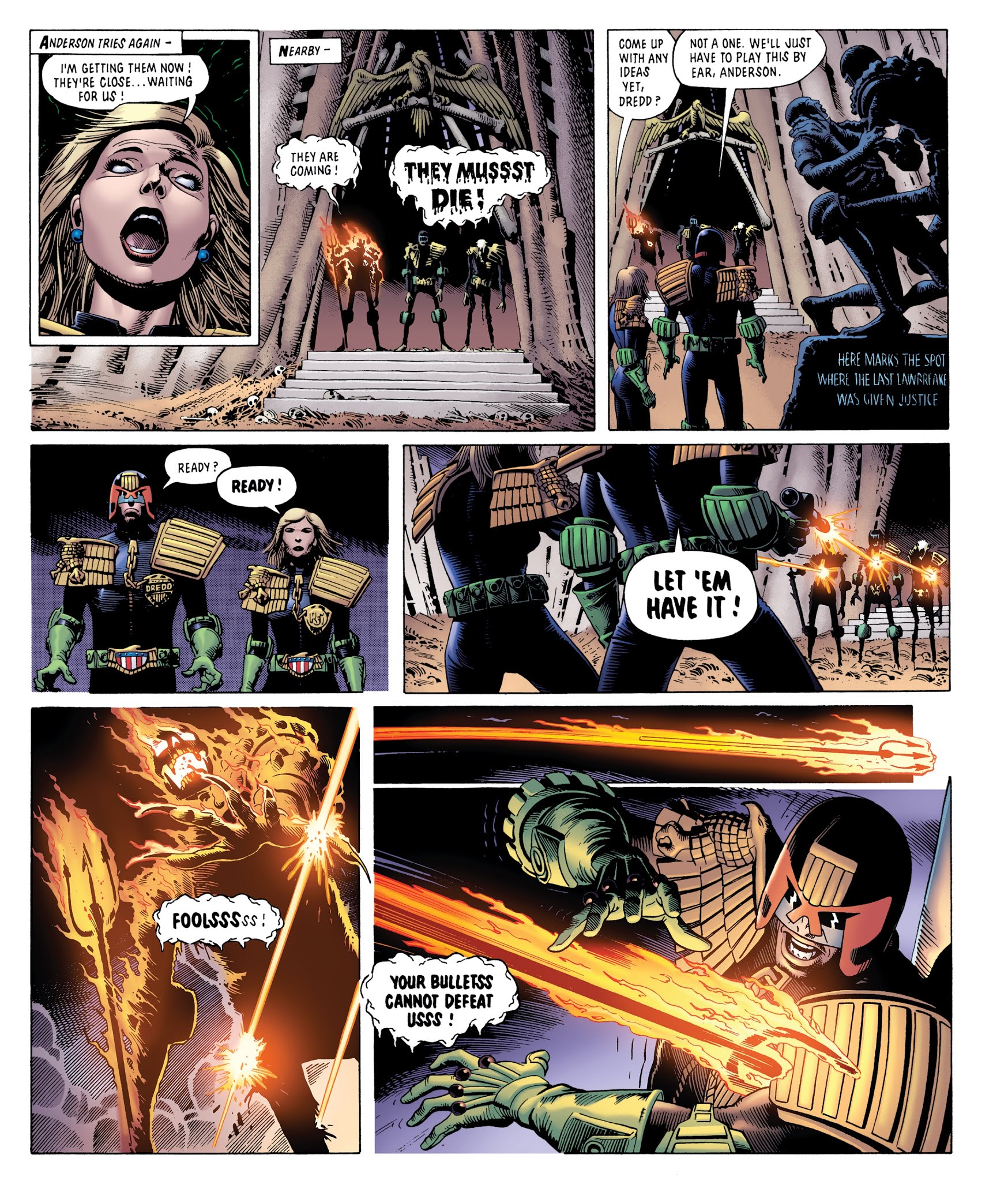 Read online Judge Dredd Classics: The Dark Judges comic -  Issue # TPB - 47