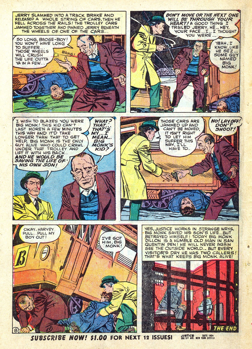 Read online Justice (1947) comic -  Issue #21 - 10