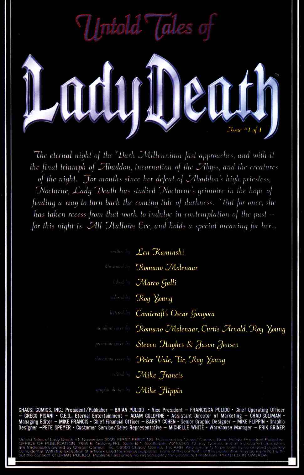 Read online Untold Tales of Lady Death comic -  Issue # Full - 2