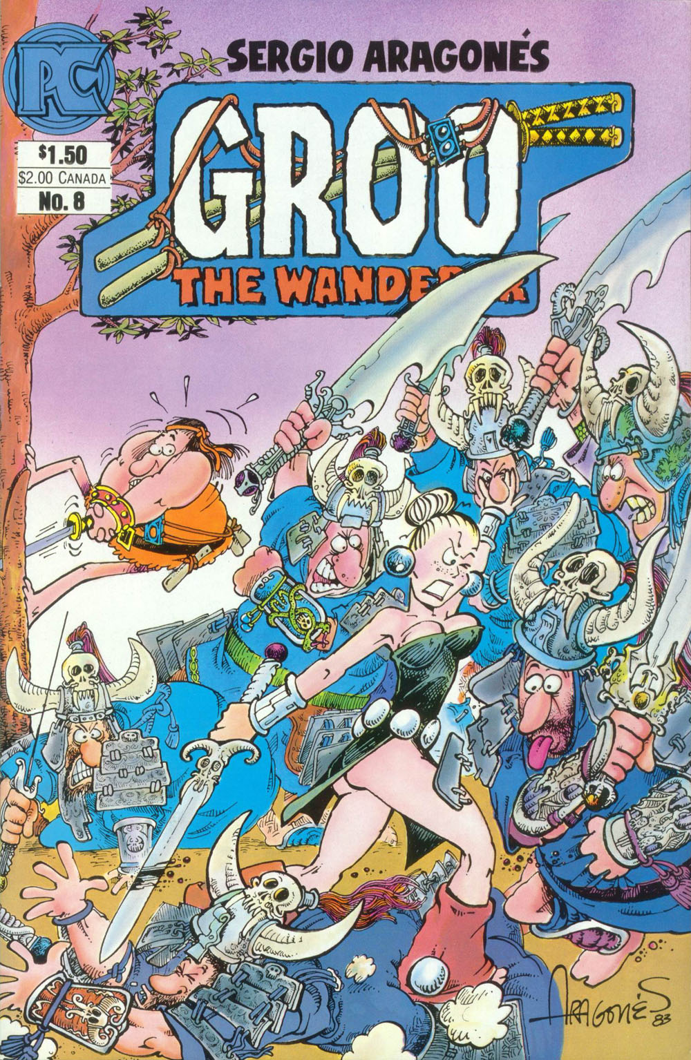 Read online Groo the Wanderer comic -  Issue #8 - 1