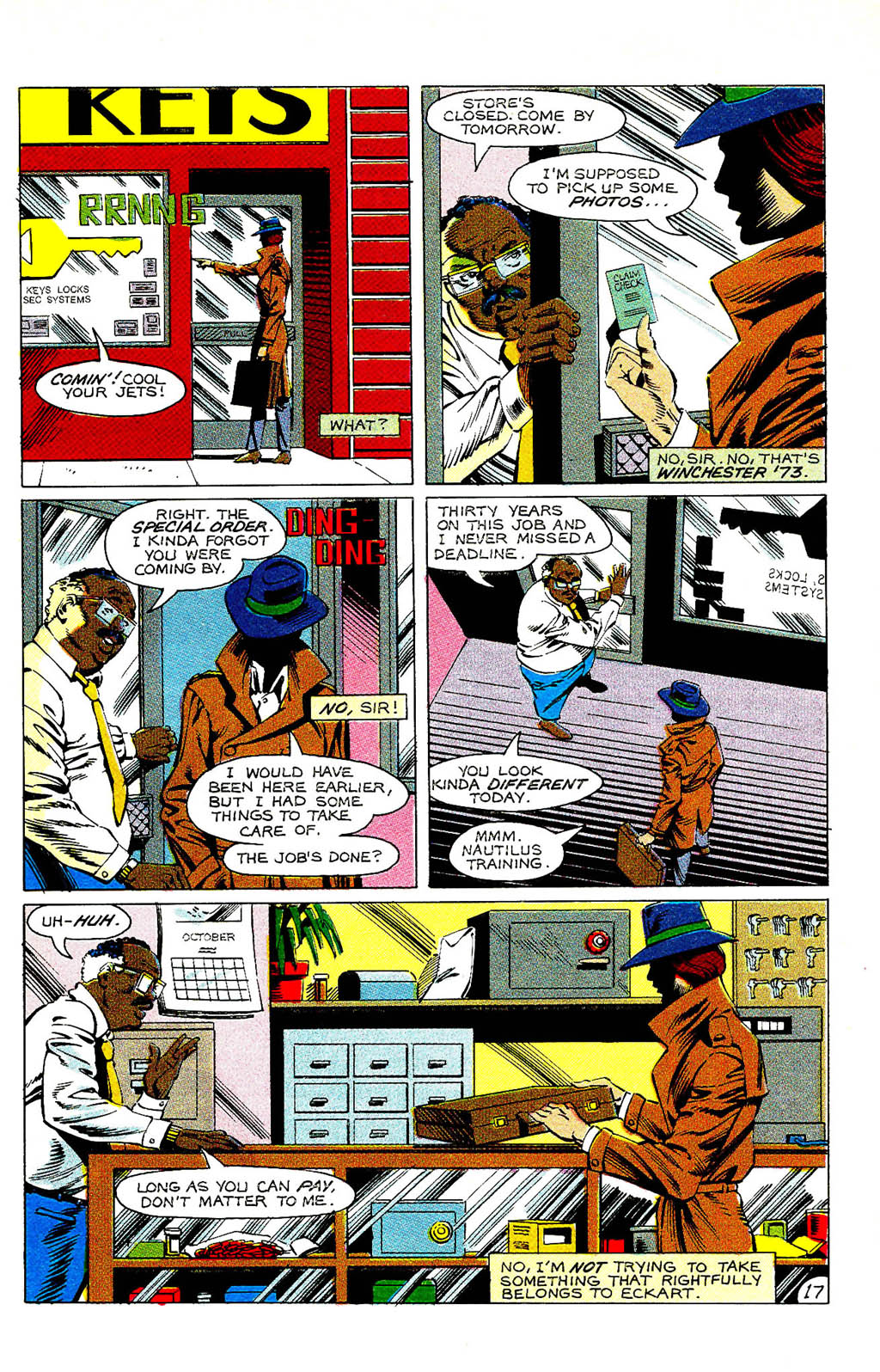 Read online Whisper (1986) comic -  Issue #5 - 20