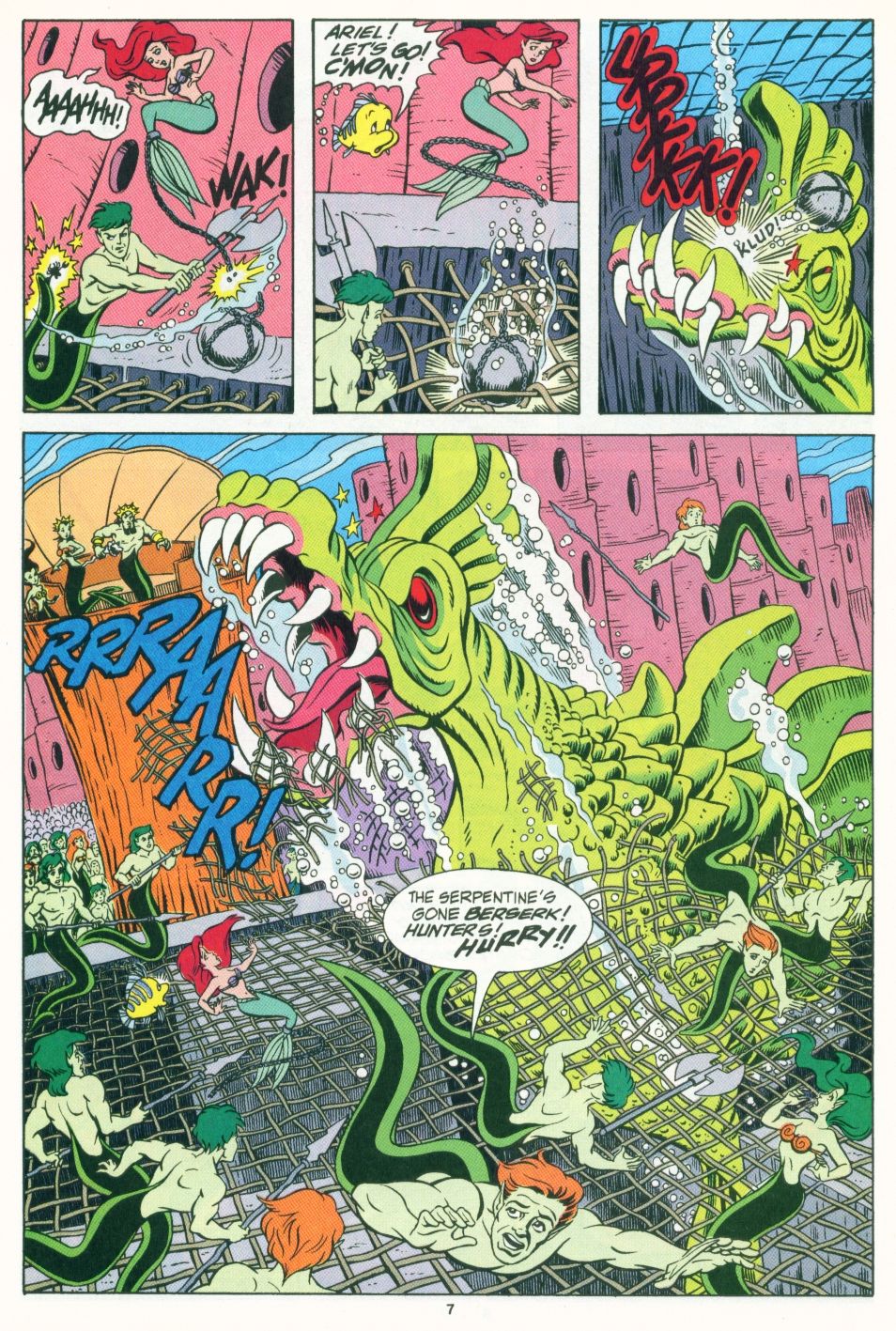 Read online Disney's The Little Mermaid Limited Series comic -  Issue #2 - 8