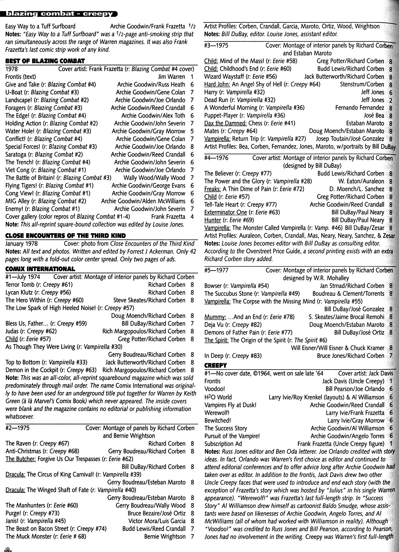 Read online Warren Companion comic -  Issue # TPB (Part 2) - 95