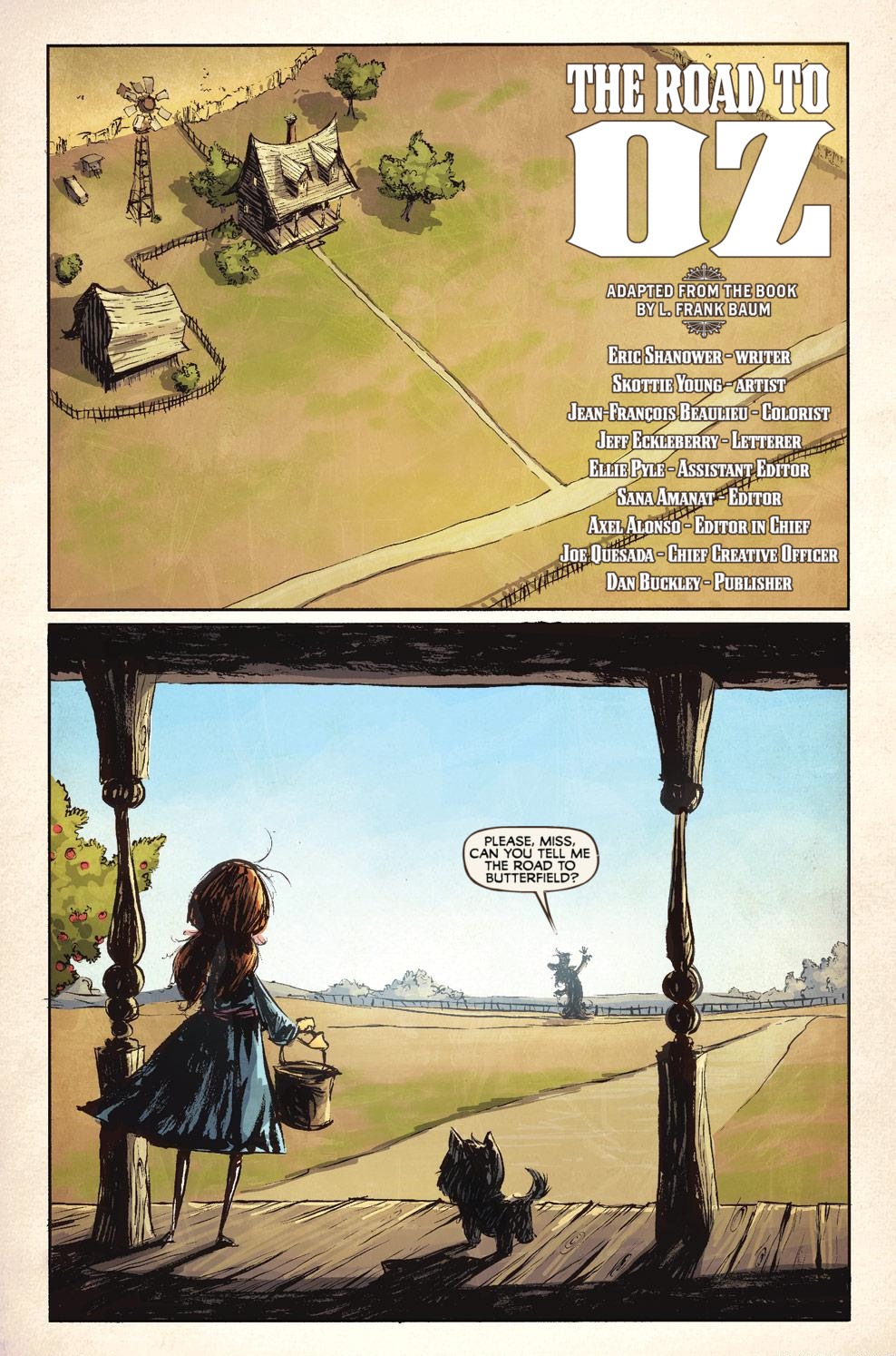 Read online Road To Oz comic -  Issue #1 - 2