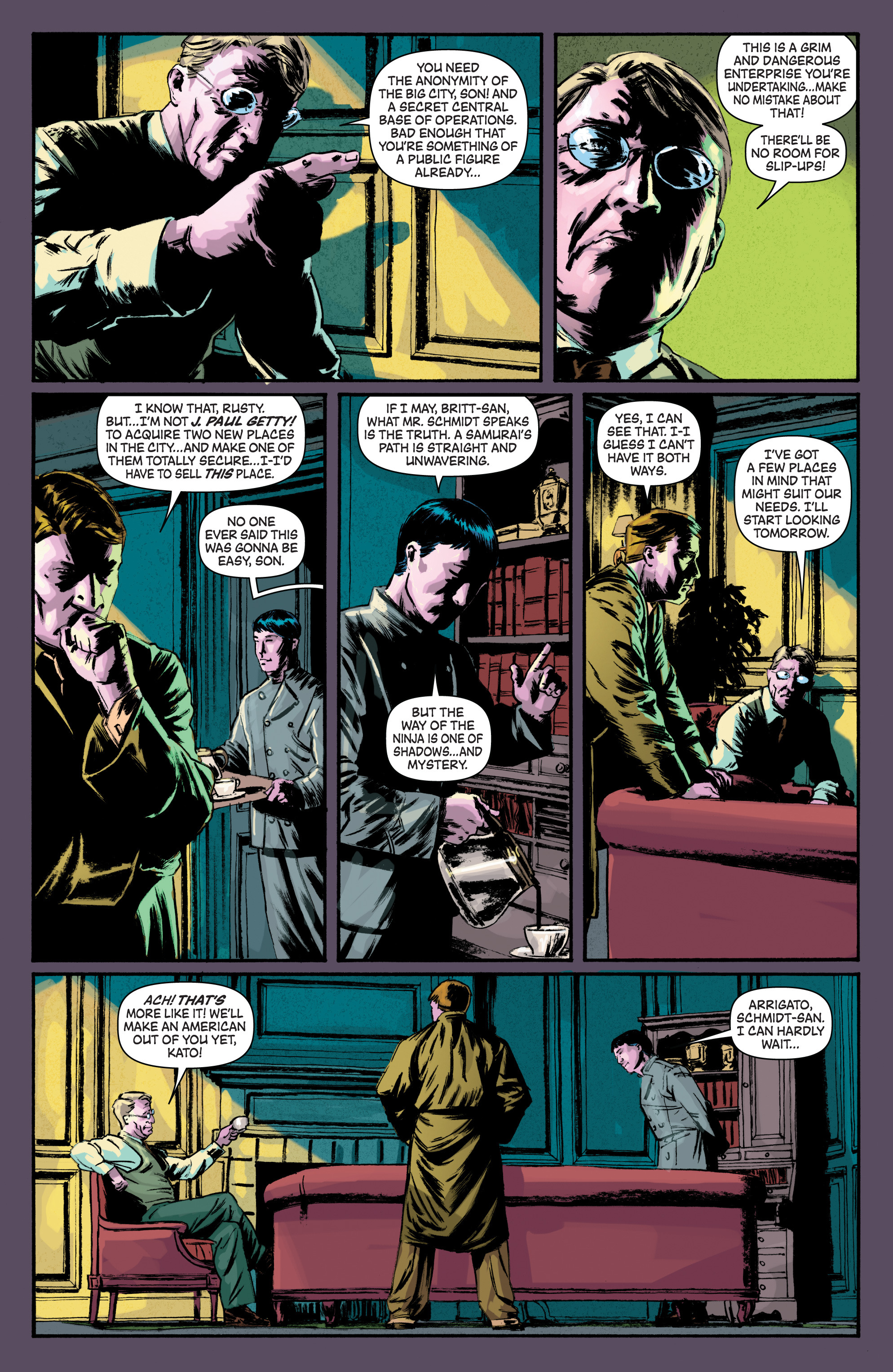 Read online Green Hornet: Year One comic -  Issue #7 - 10