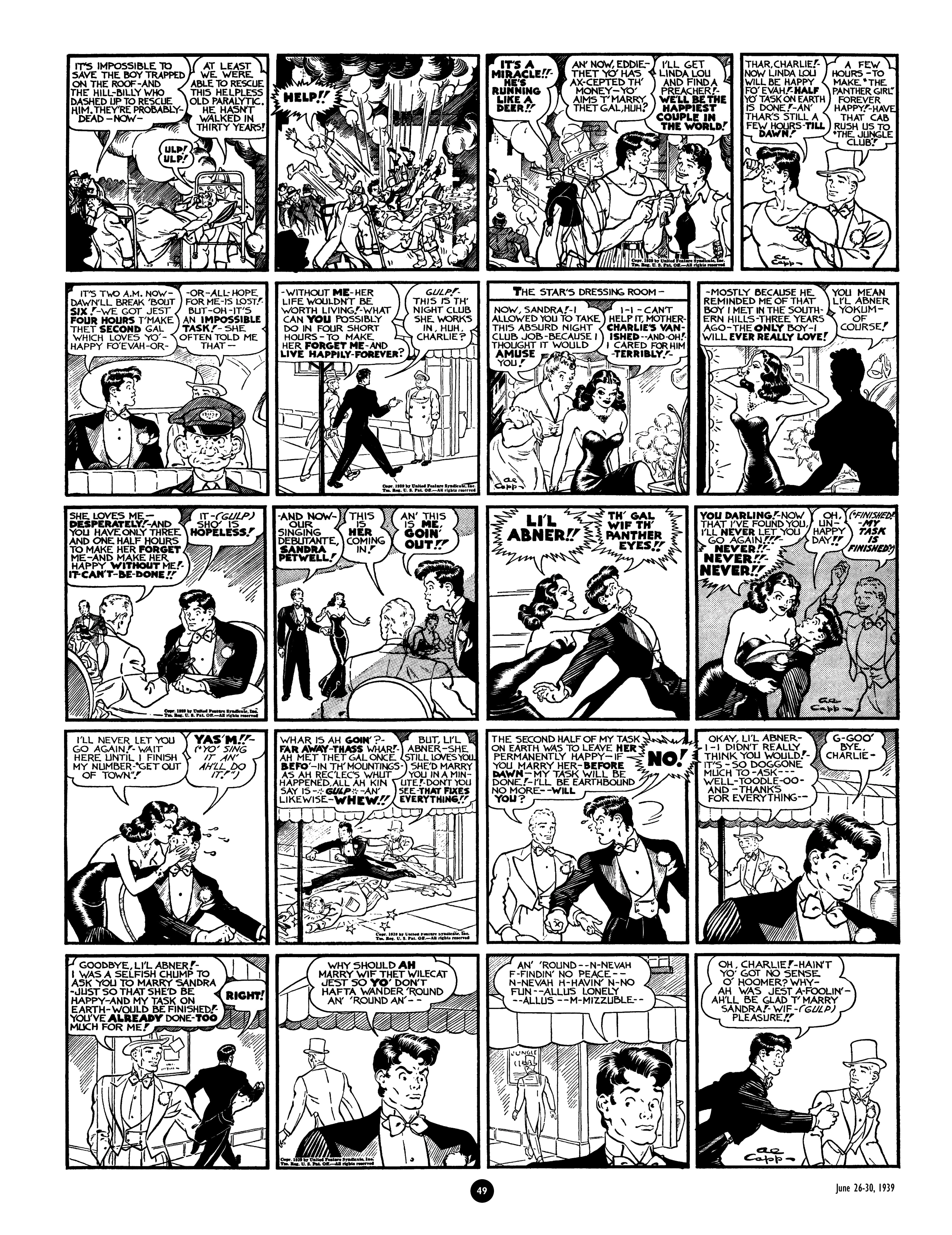 Read online Al Capp's Li'l Abner Complete Daily & Color Sunday Comics comic -  Issue # TPB 3 (Part 1) - 50