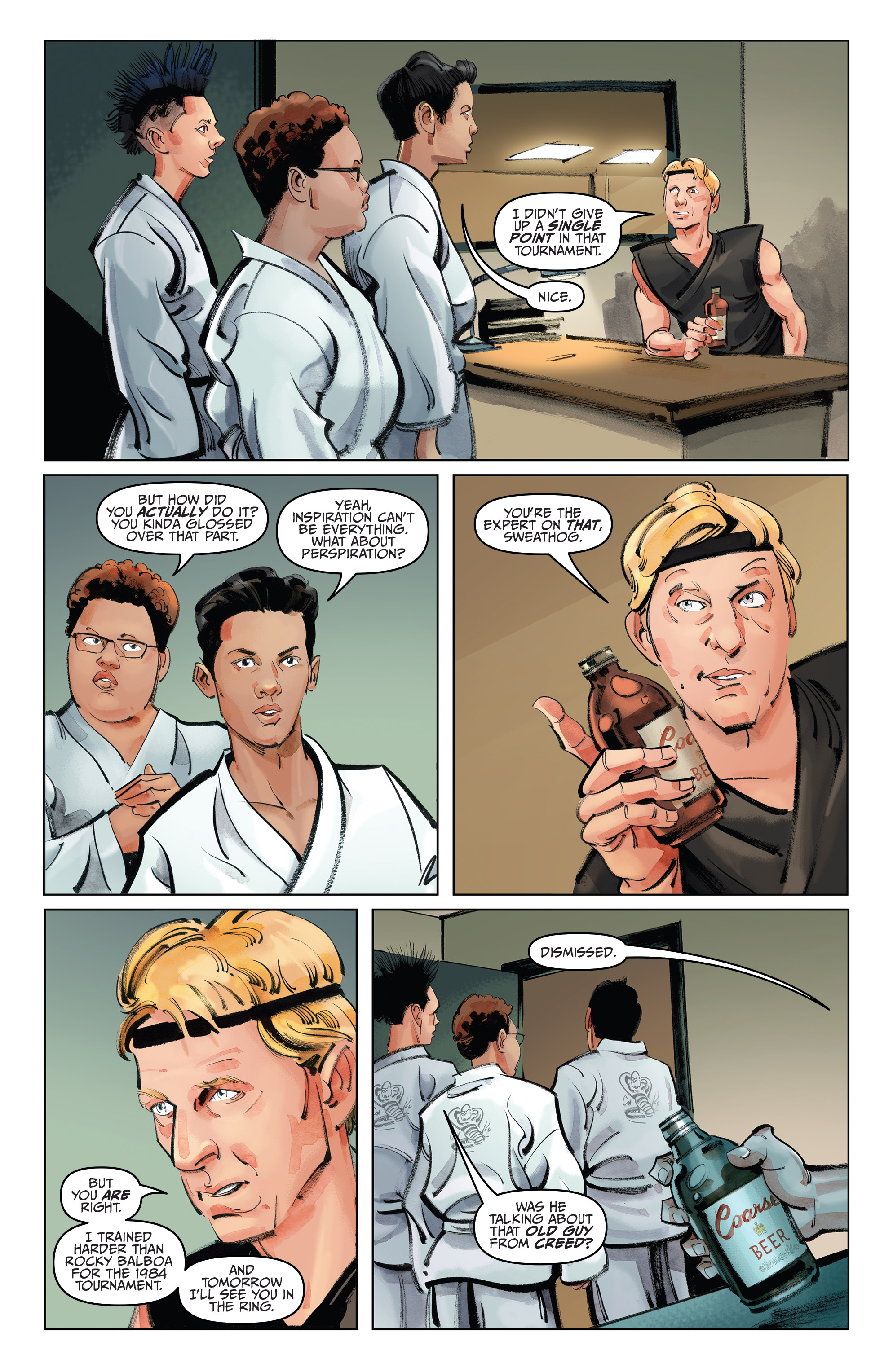 Cobra Kai – The Karate Kid Saga Continues 001 (2019) | Read All Comics  Online