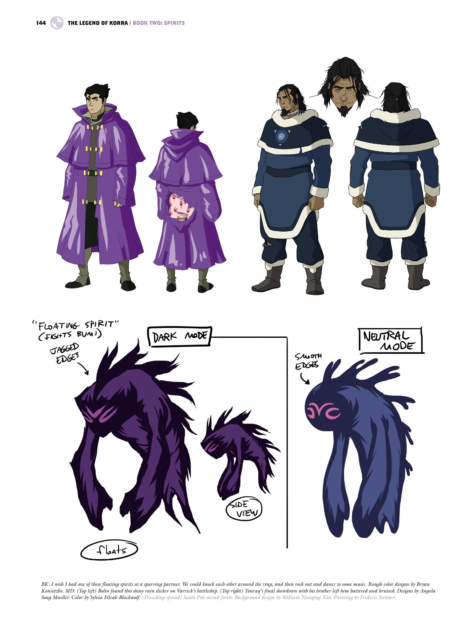 Read online The Legend of Korra: The Art of the Animated Series comic -  Issue # TPB 2 - 132